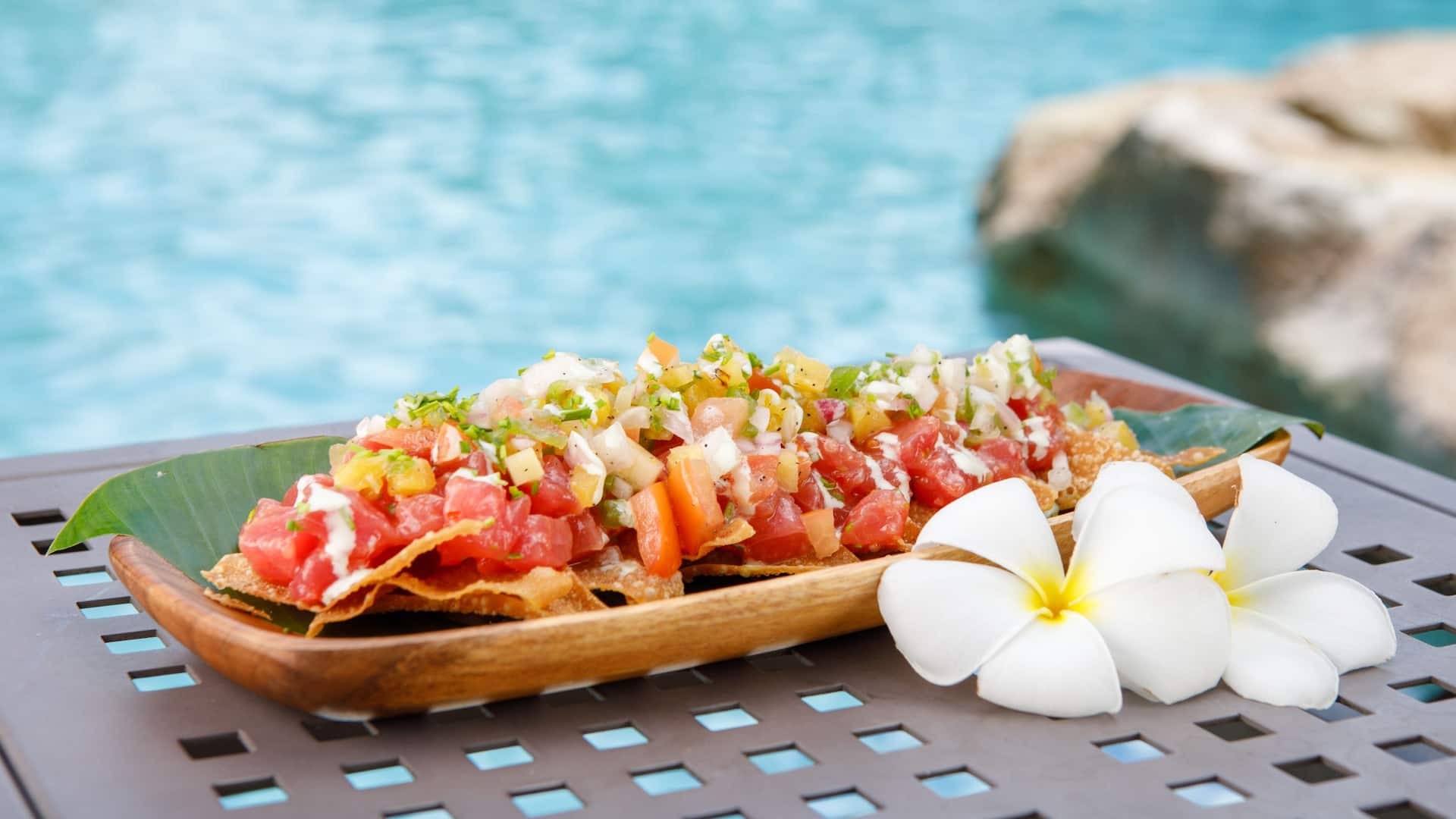 Hyatt Regency Guam Breezes Tuna Poke