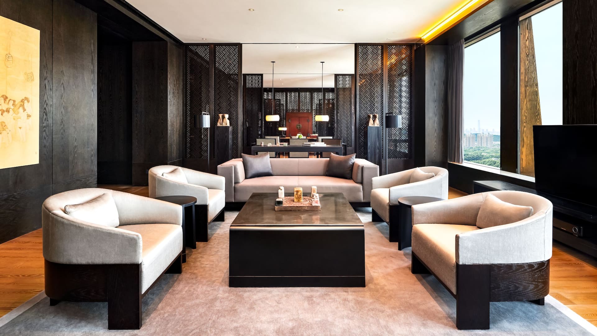 Hyatt Regency Wuhan Optics Valley Presidential Suite Living Room