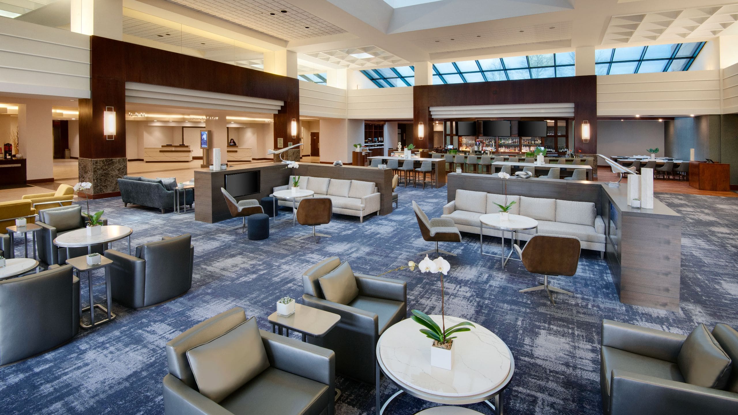 Hyatt Regency Dulles Lobby Atrium Wide
