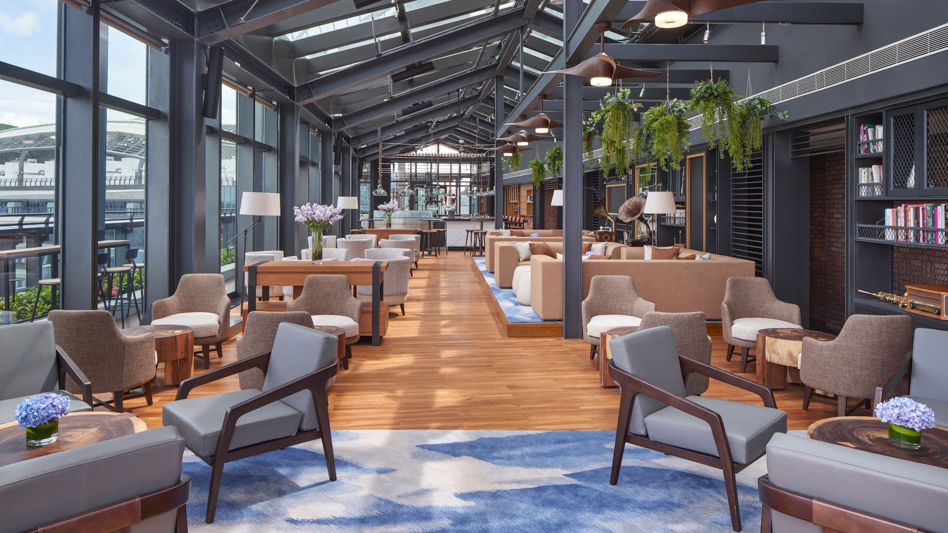 Hyatt Regency Hengqin Rooftop Bar Full View