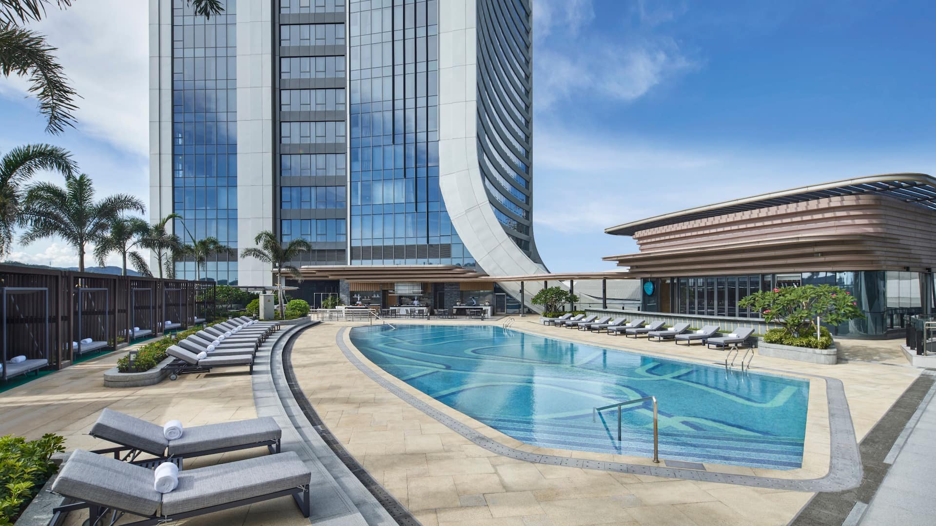 Hyatt Regency Hengqin Outdoor Pool Pavilion