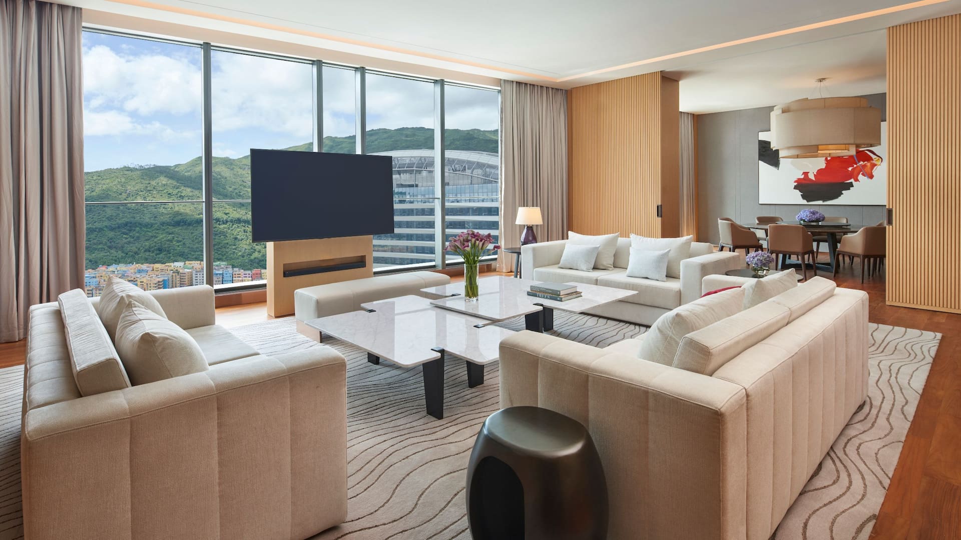 Hyatt Regency Hengqin Presidential Suite Living Room