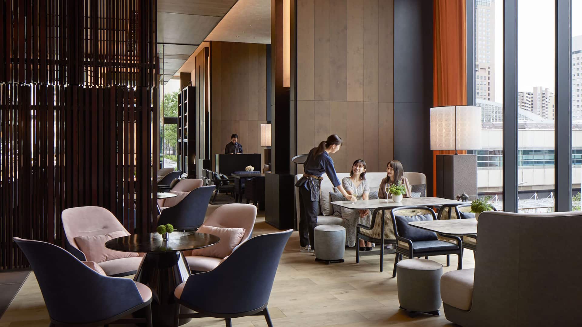 1/1 Hyatt Centric Kanazawa FIVE Lounge Daytime with Guests