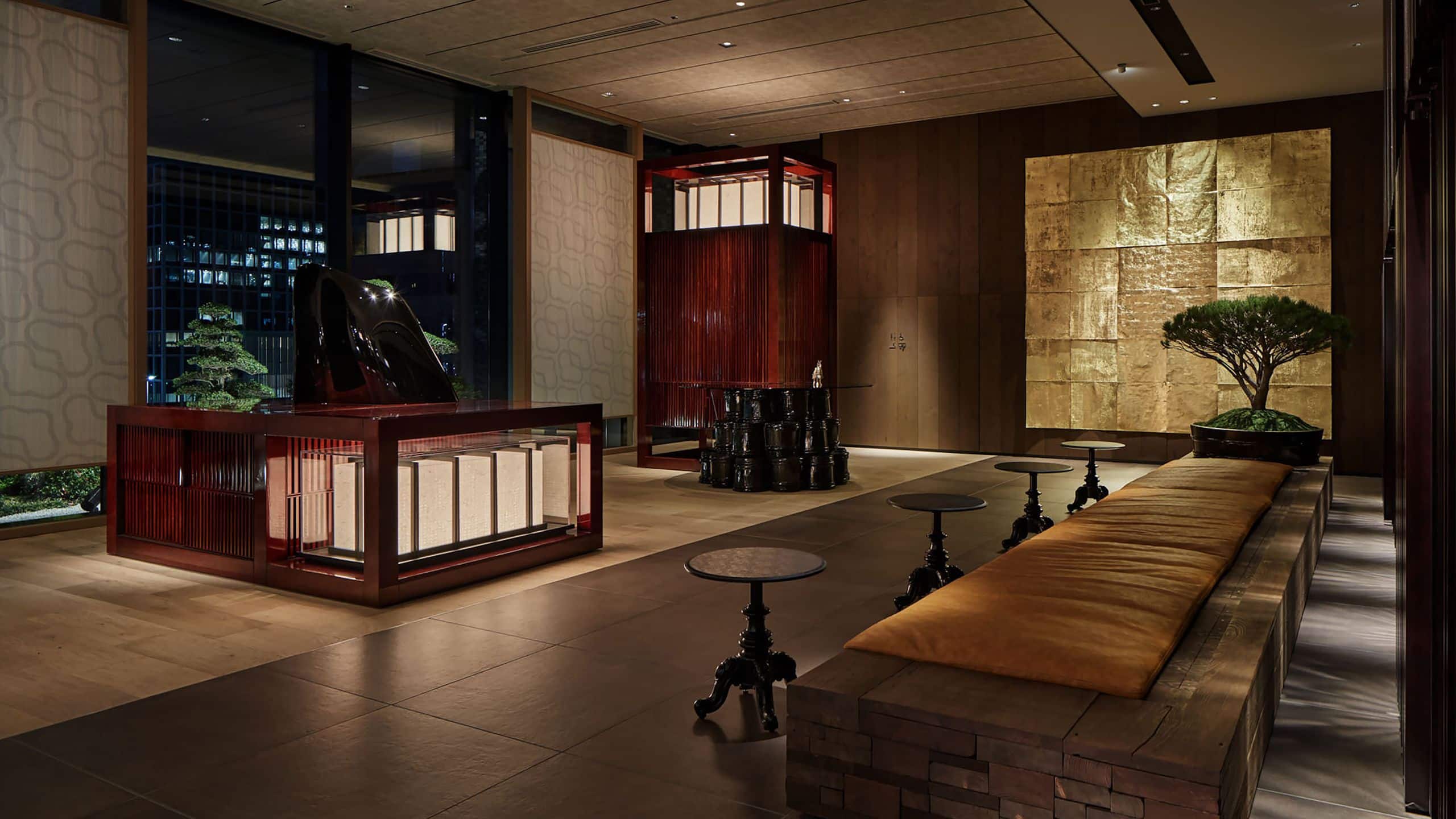 Hyatt Centric Kanazawa Reception Nighttime