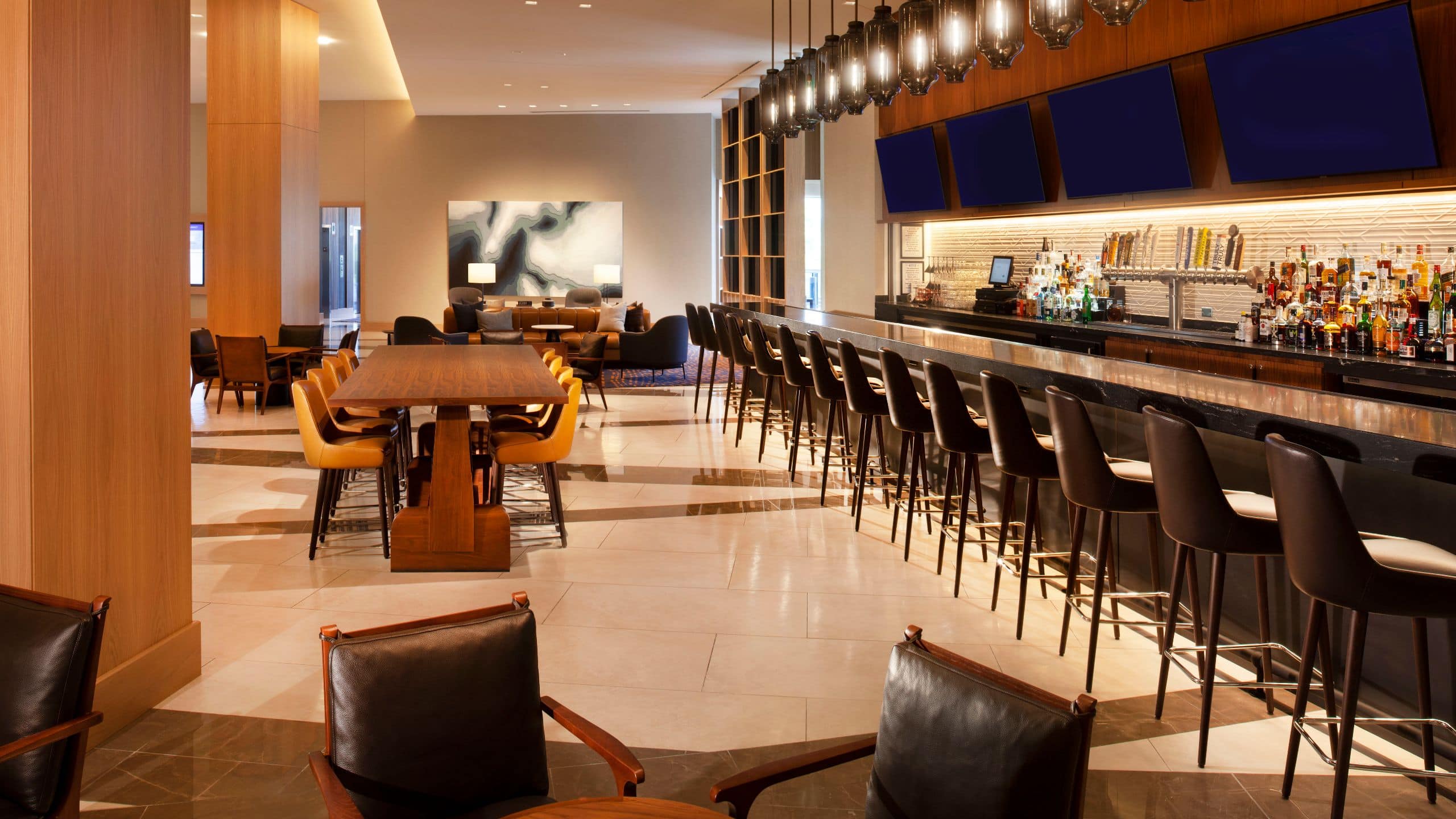 Hyatt Regency Frisco - Dallas Copper Steel Bar