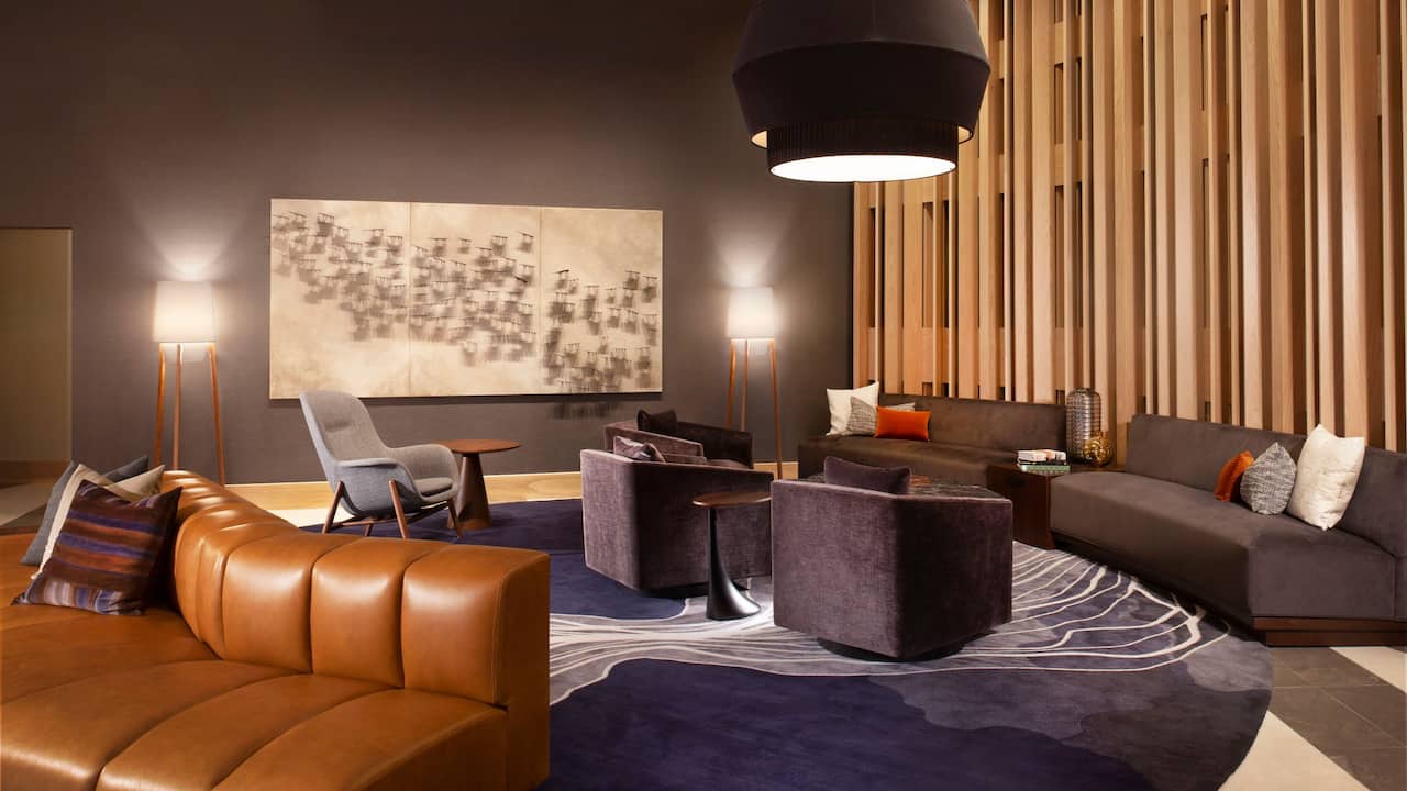 Lounge seating with seating