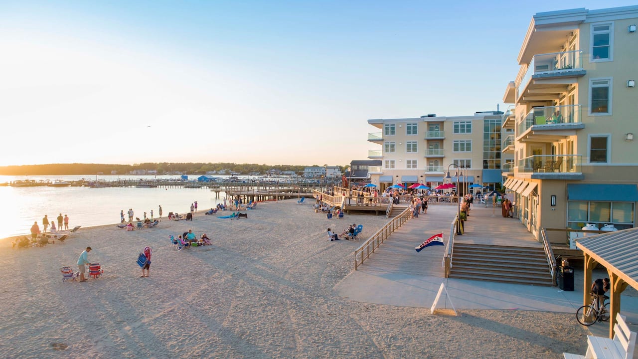 Beach and Deck