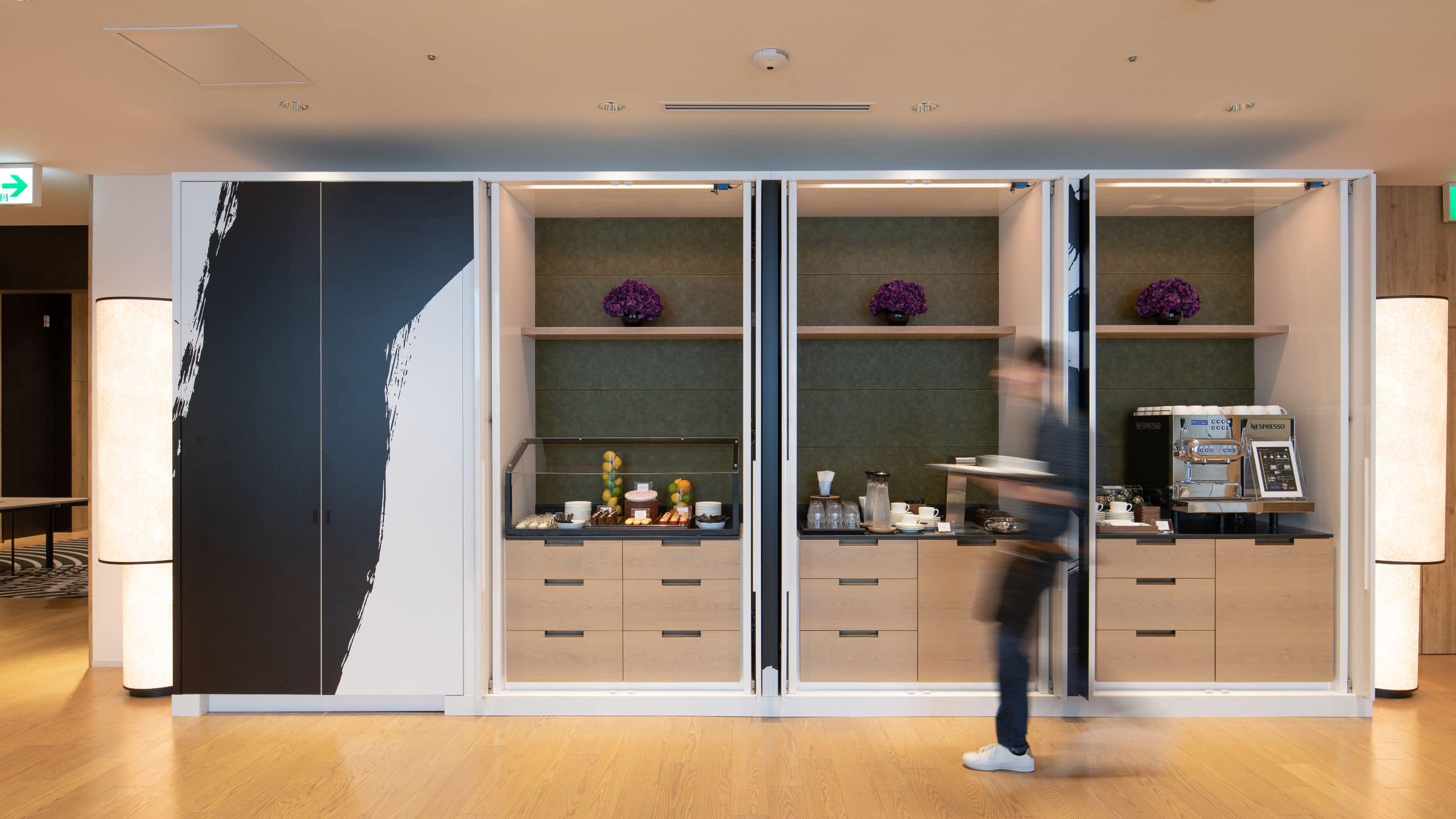 Hyatt Centric Kanazawa Coffee Machine Staff
