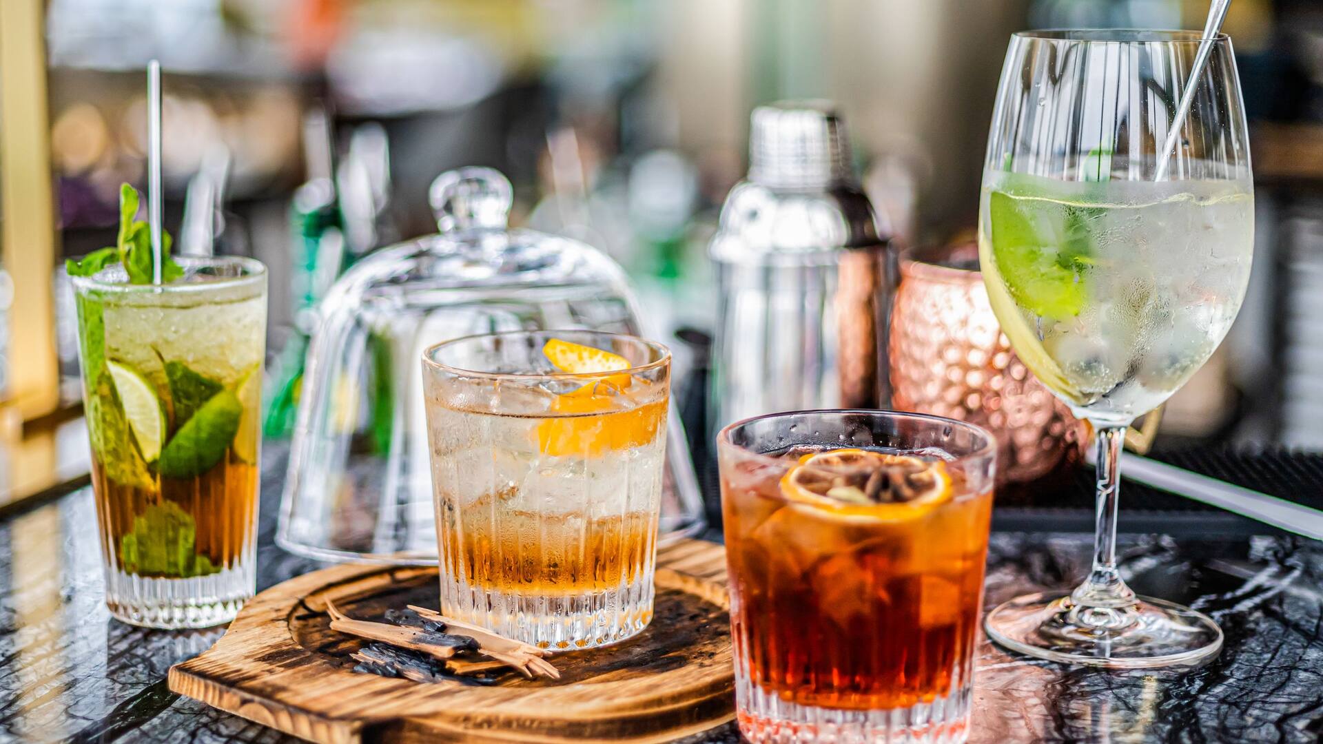 Grand Hyatt Kuala Lumpur THIRTY8 Bar Drinks Close Up