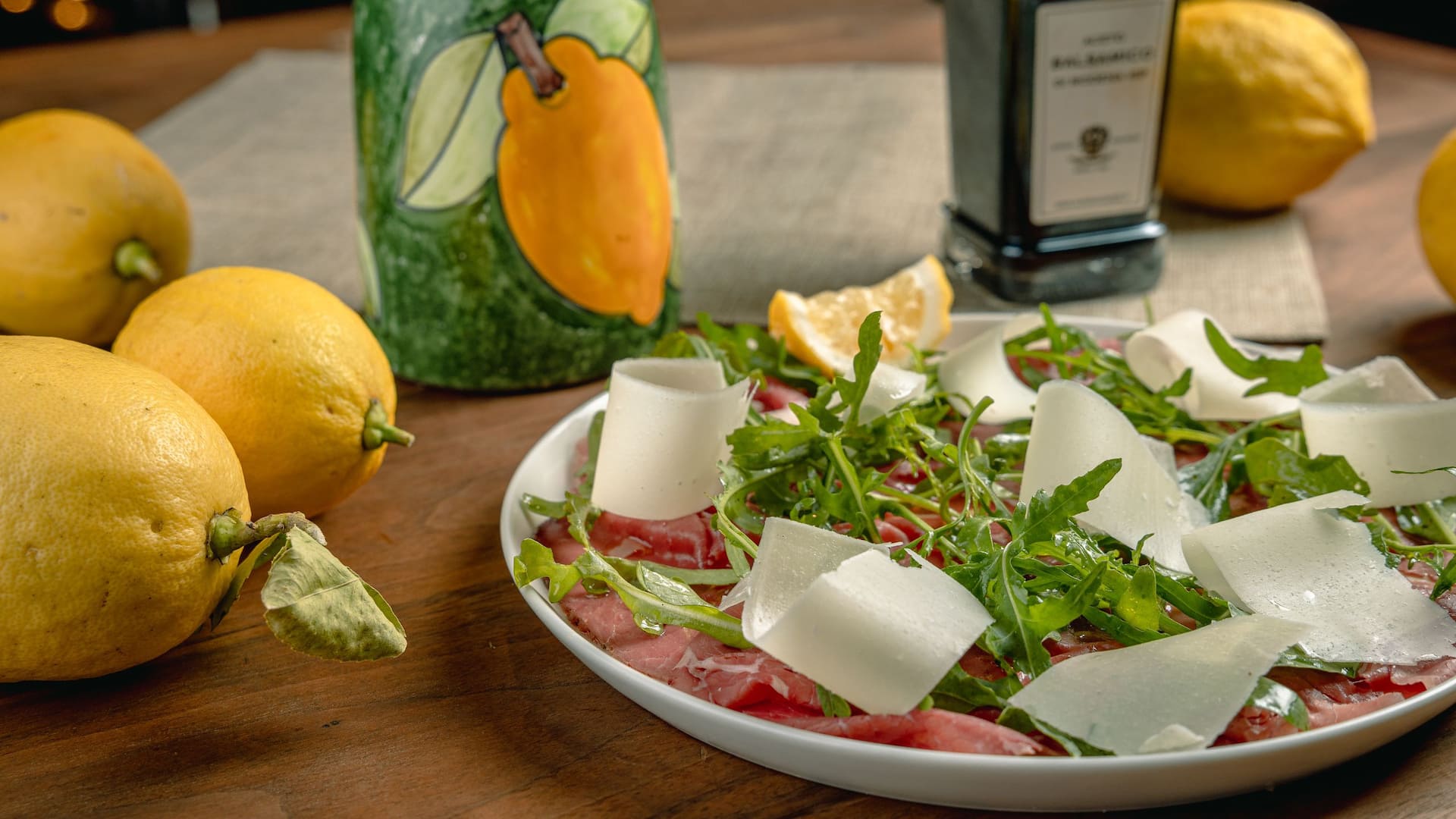 Grand Hyatt Erawan Bangkok Carpaccio Di Manzo Salvia Osteria