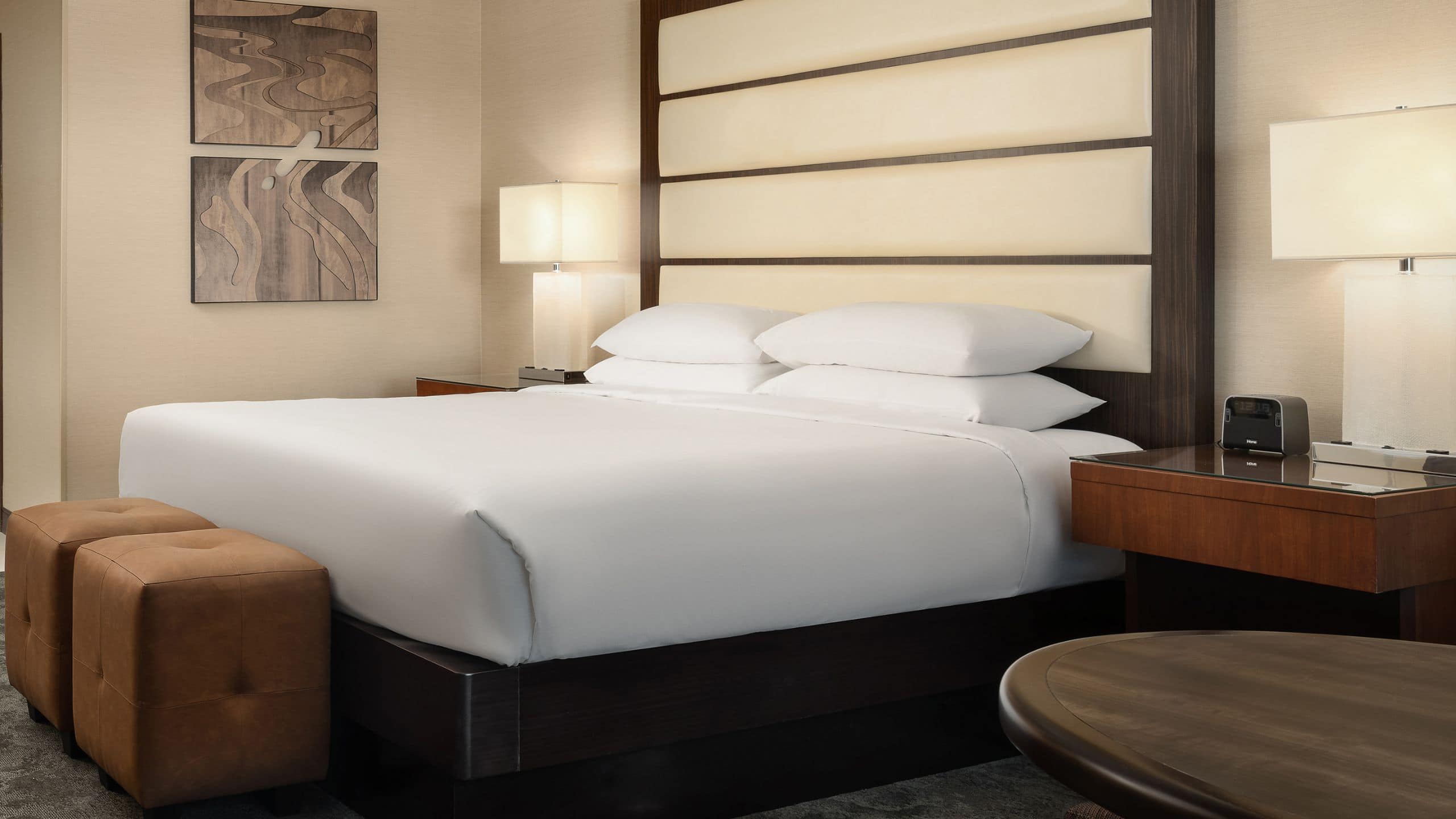 Hyatt Regency Sacramento King Sized Bed