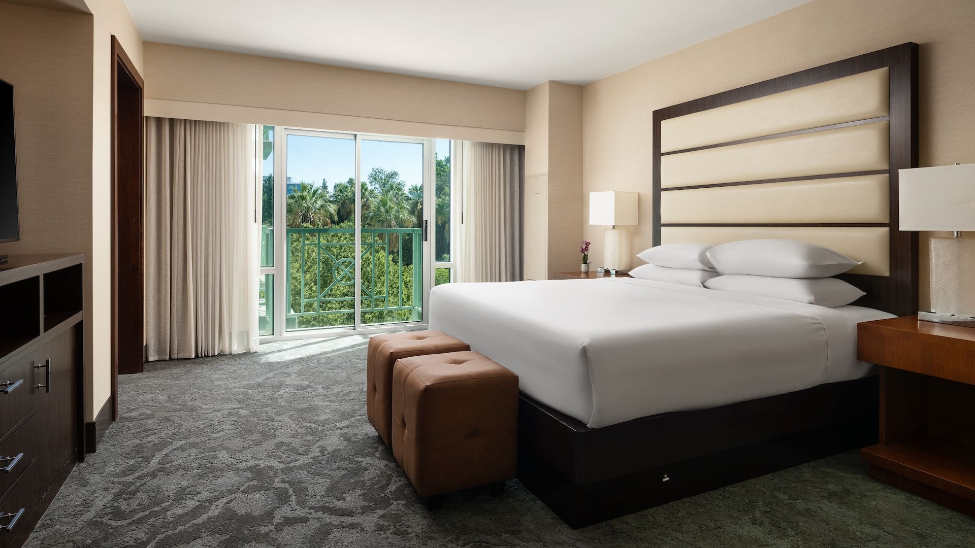 2 de 4 Hyatt Regency Sacramento King Bed Balcony