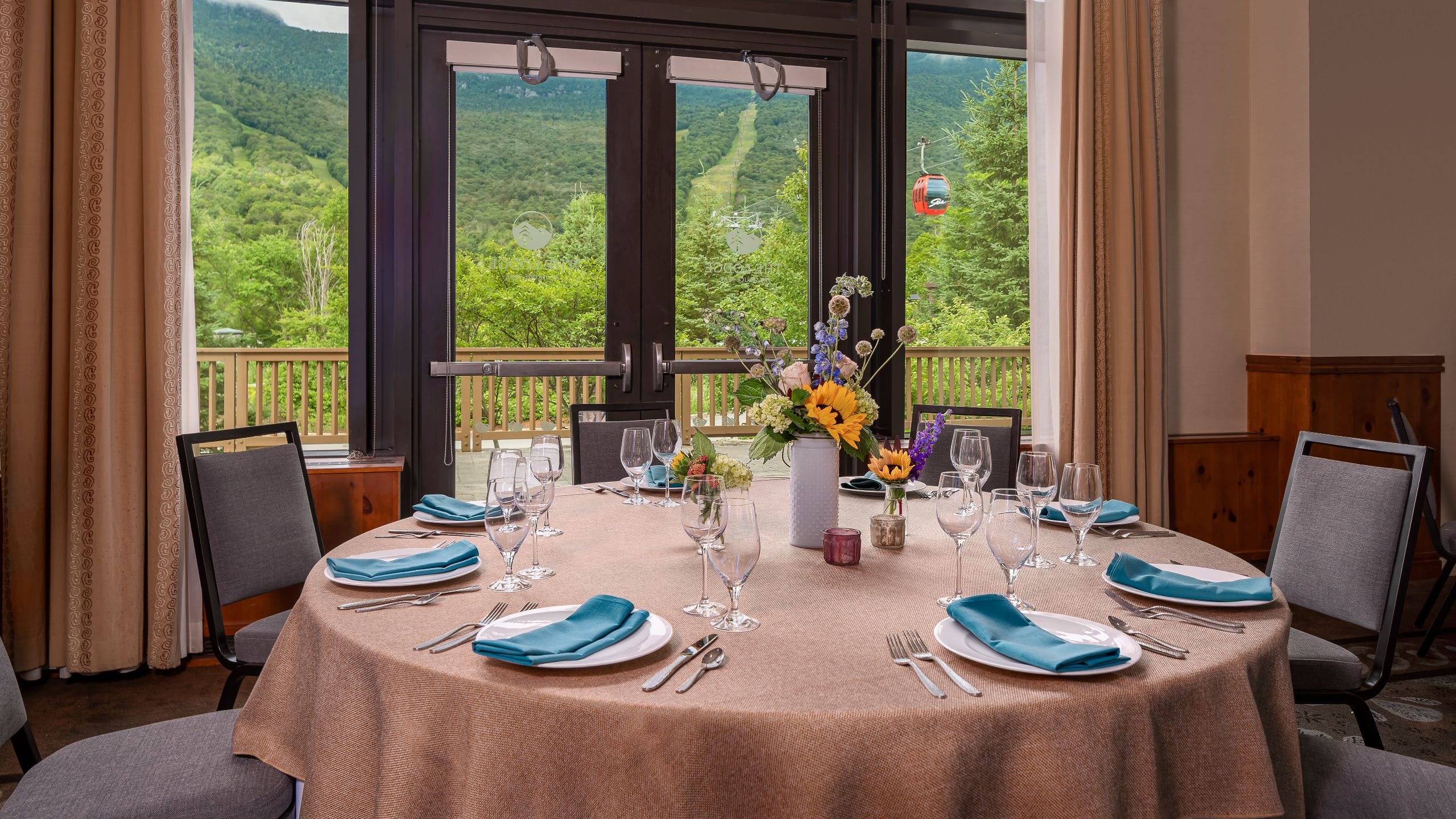 The Lodge at Spruce Peak Tamarack Ballroom Set