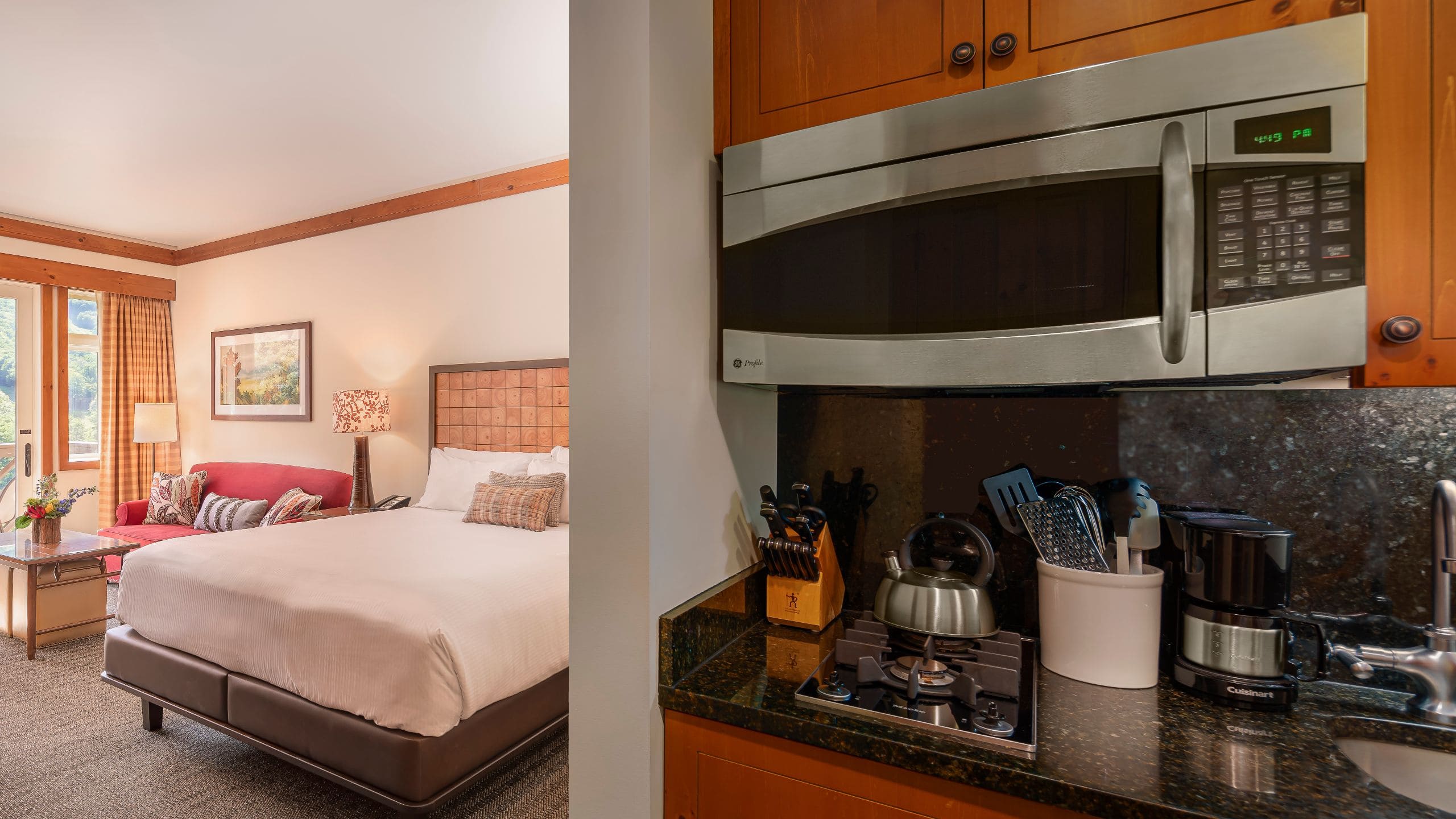 3 из 5 The Lodge at Spruce Peak Studio Guestroom