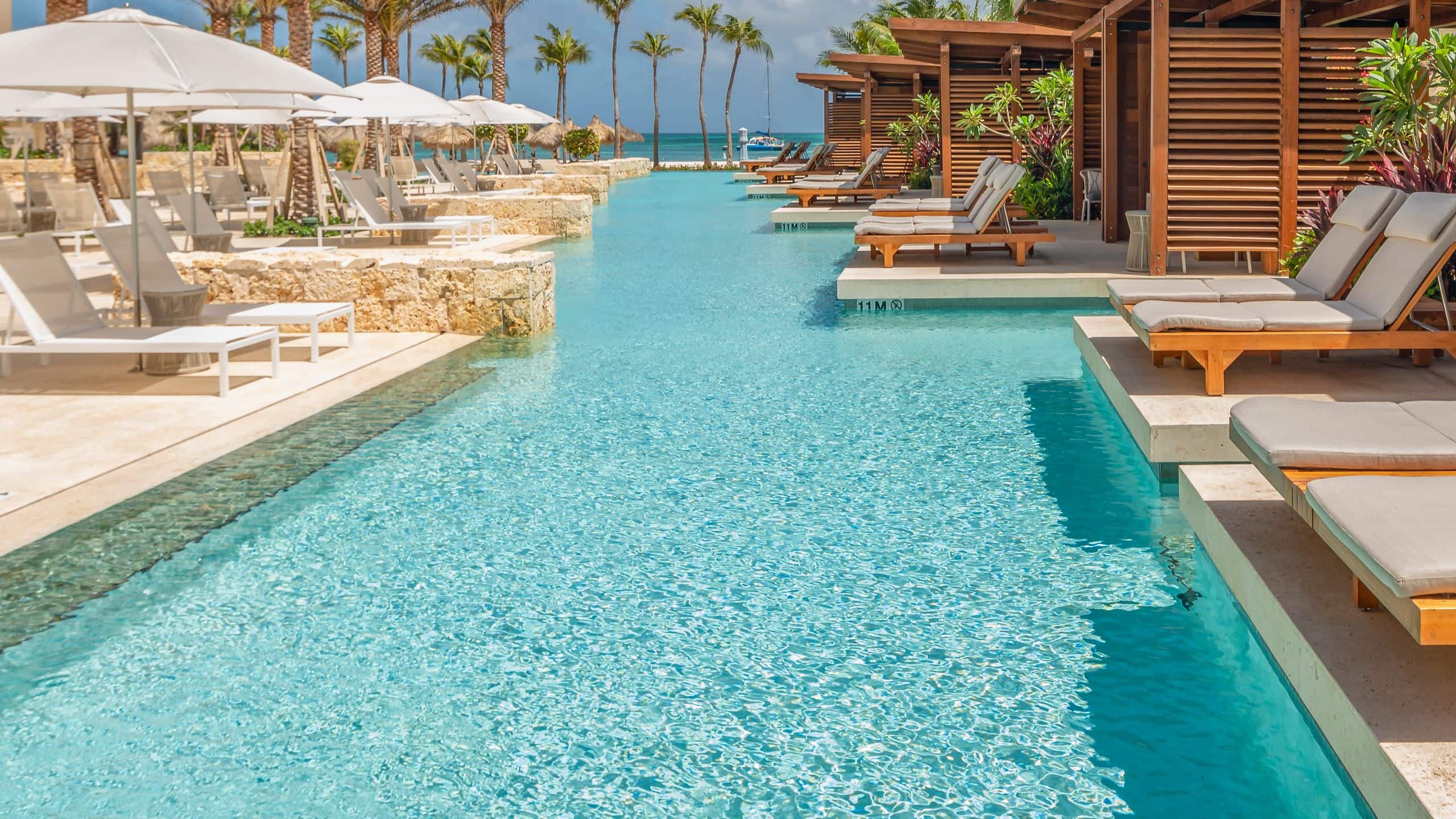 Hyatt Regency Aruba Resort Spa and Casino Trankilo Pool Cabanas