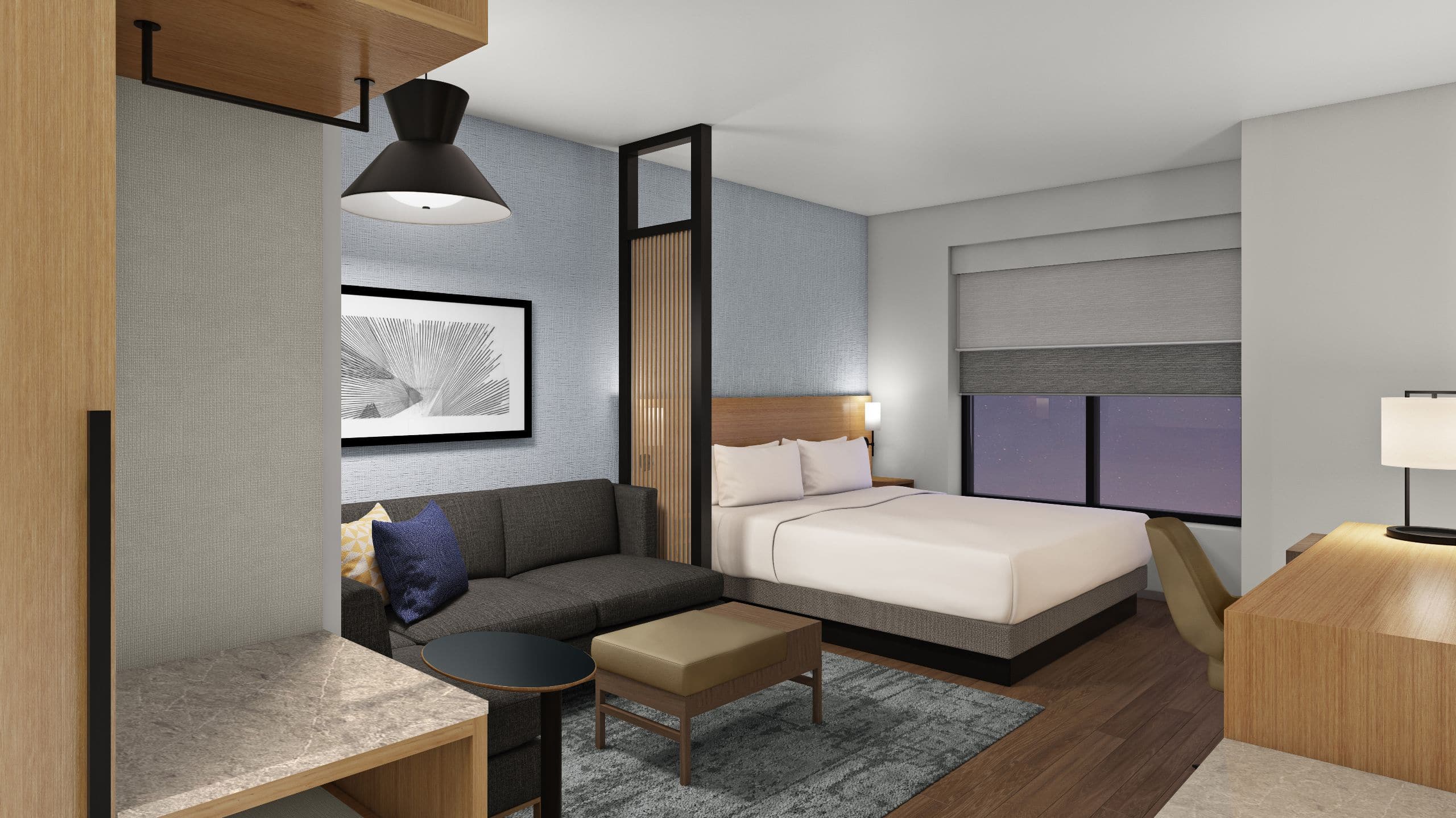The Forester a Hyatt Place Hotel Guest Room