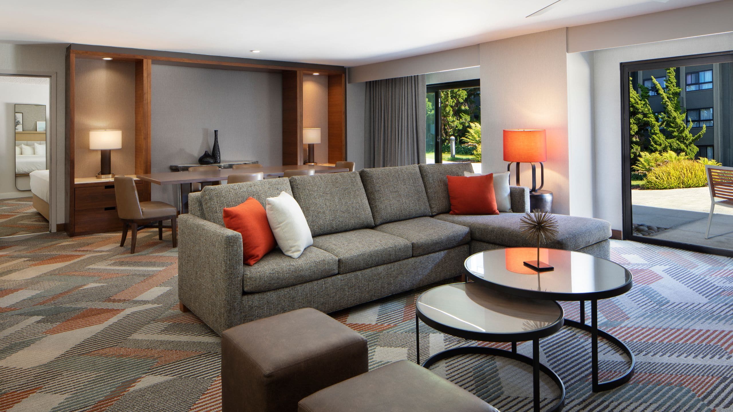 Hyatt Regency Monterey Hotel and Spa on Del Monte Golf Course Hospitality Suite Living Room