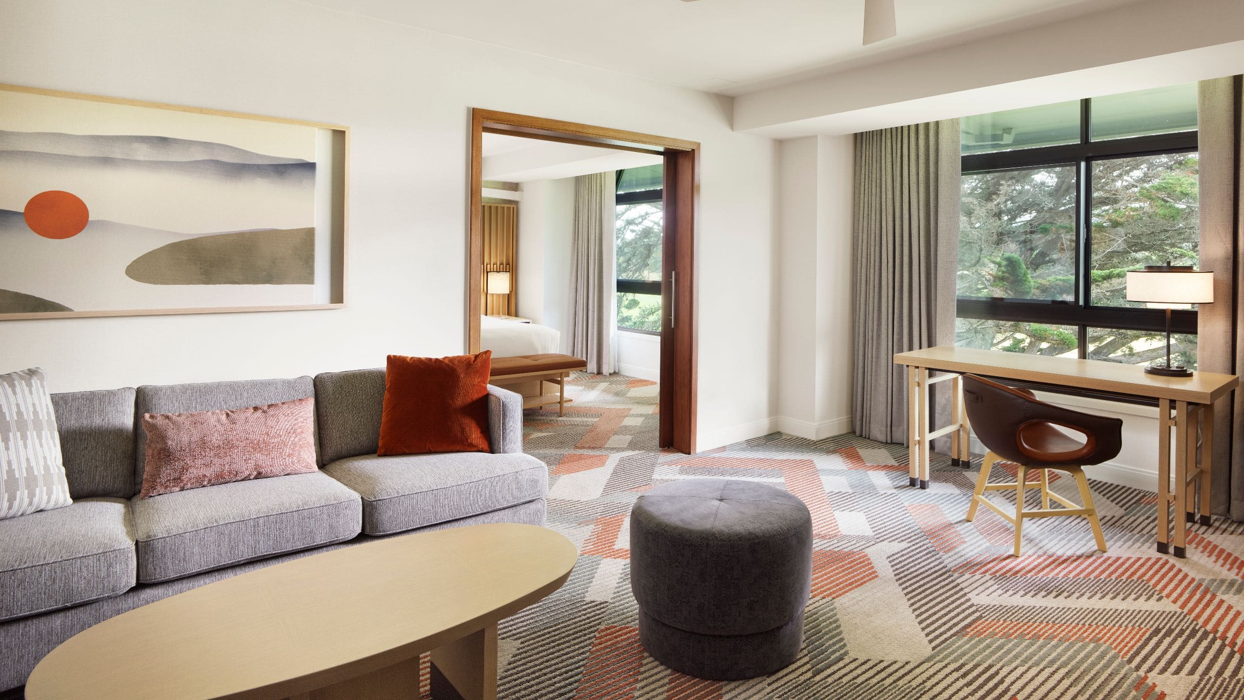 Hyatt Regency Monterey Hotel and Spa on Del Monte Golf Course Monterey Suite Living Room