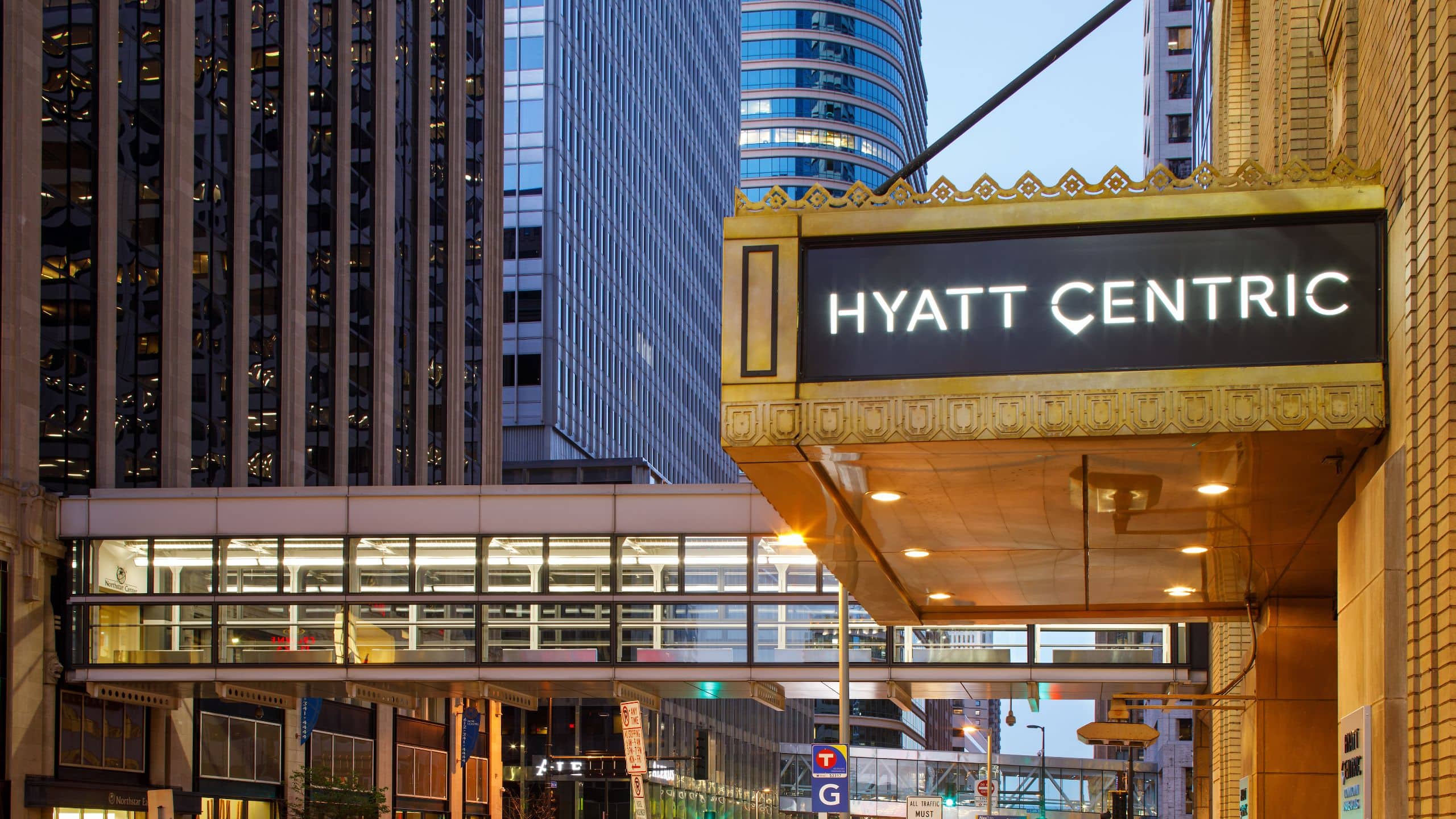 Hyatt Centric Downtown Minneapolis Exterior Detail