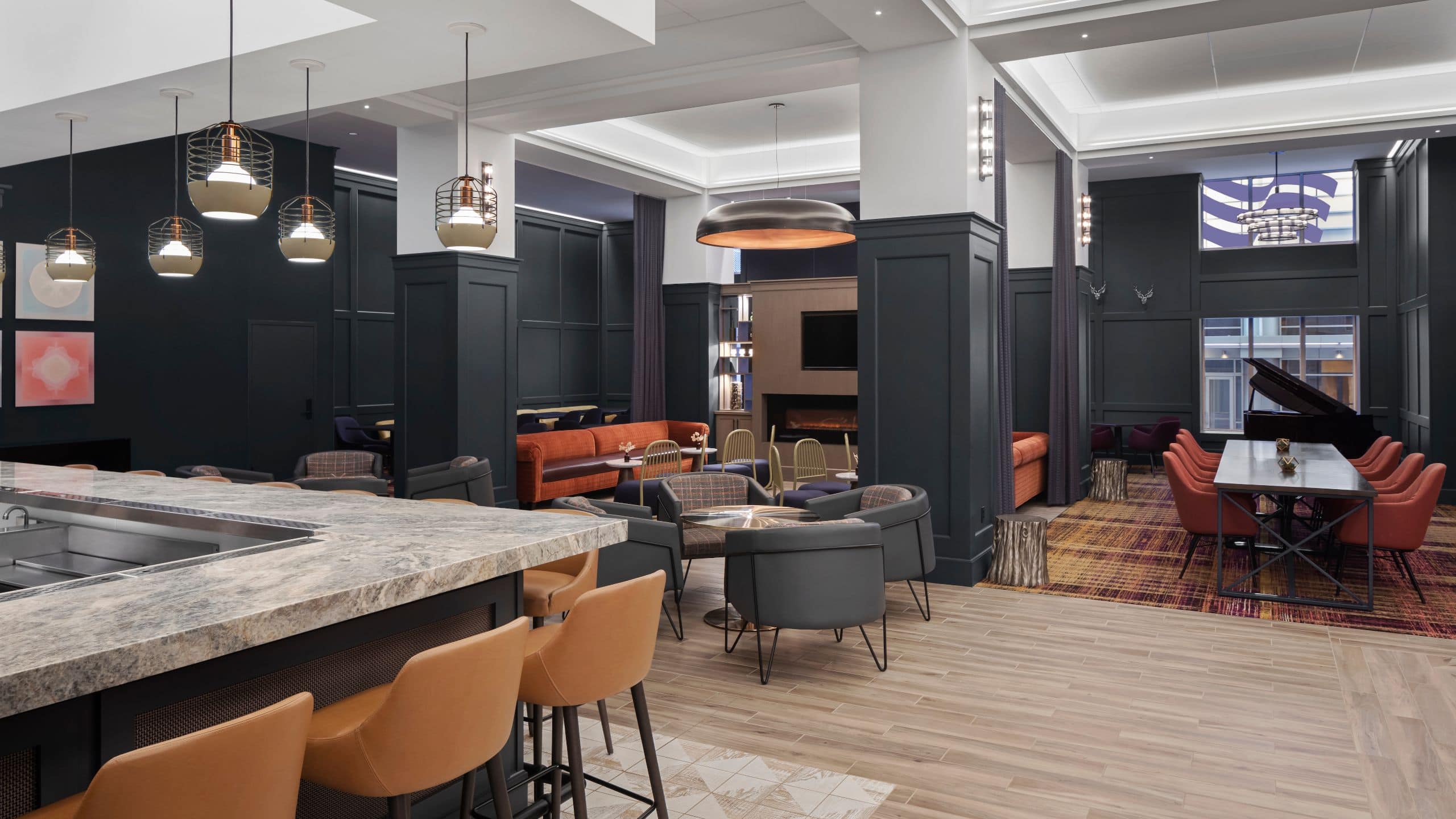 Hyatt Centric Downtown Minneapolis Lobby Wide