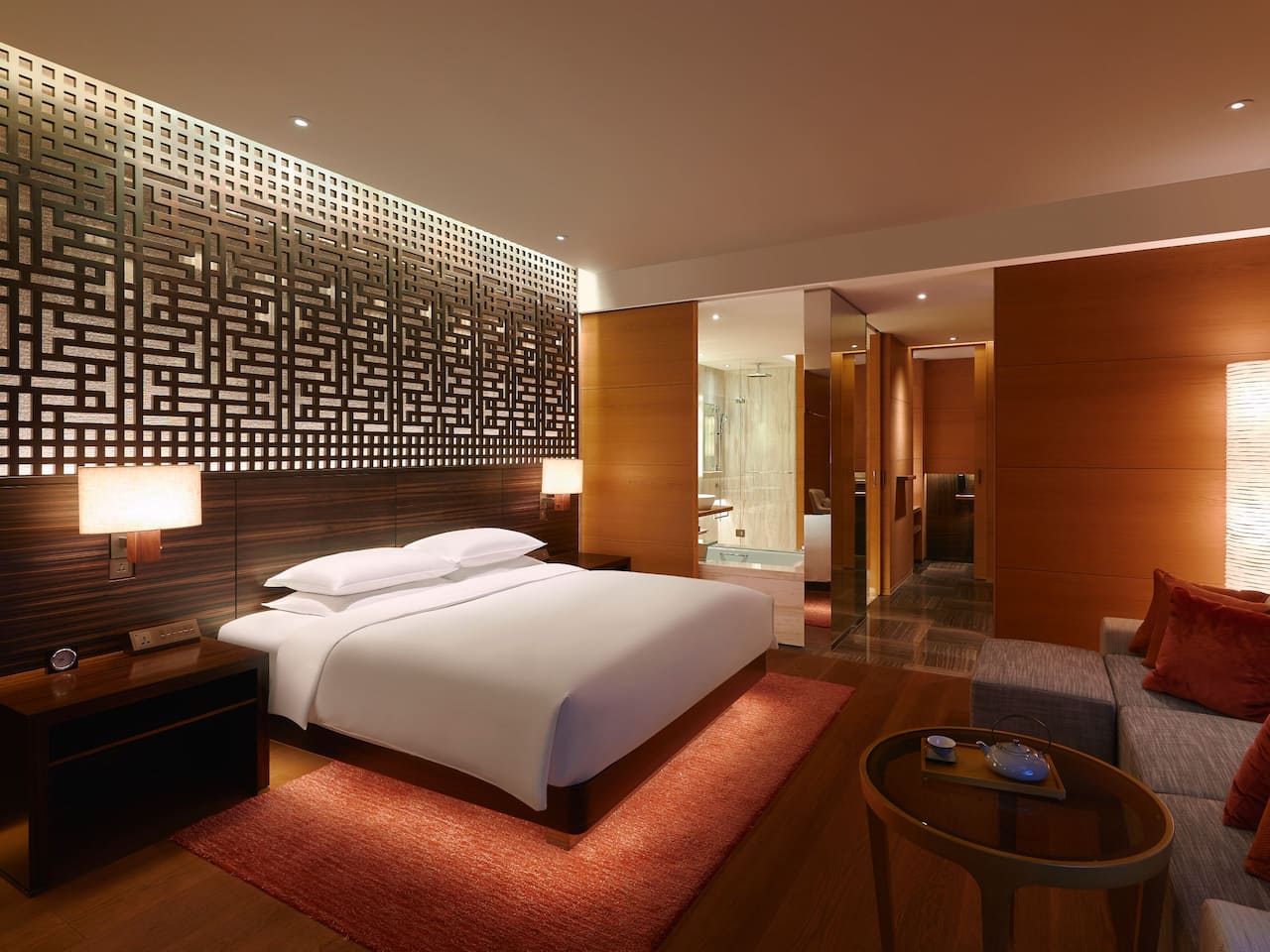 King Bed River View Room at Park Hyatt Guangzhou