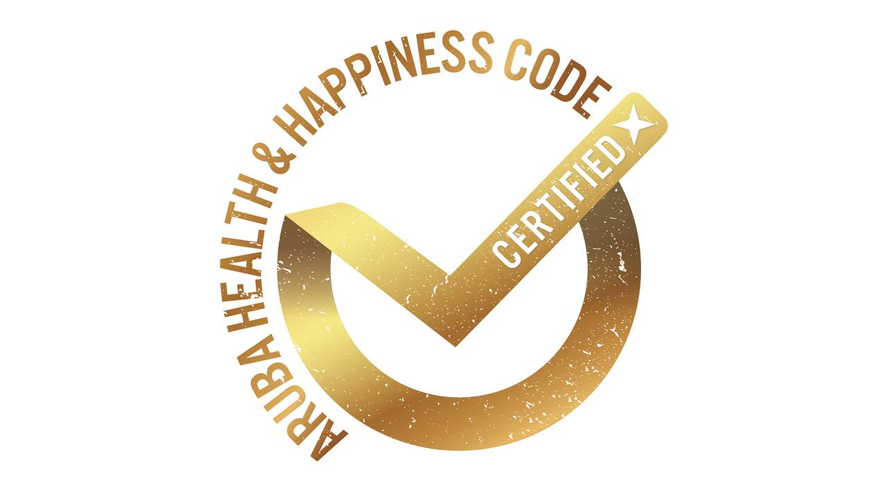 Aruba Health & Happiness Code Seal