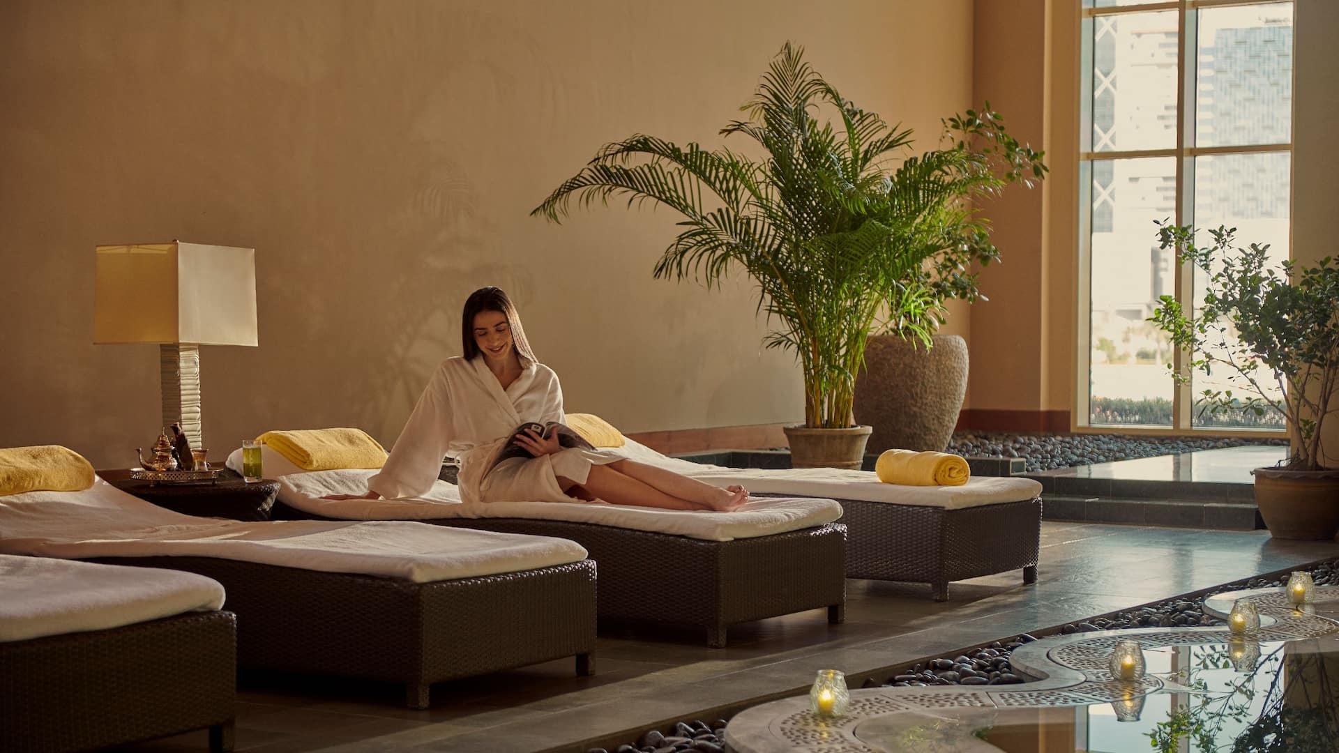 Grand Hyatt Doha Hotel & Villas Spa Waiting Area