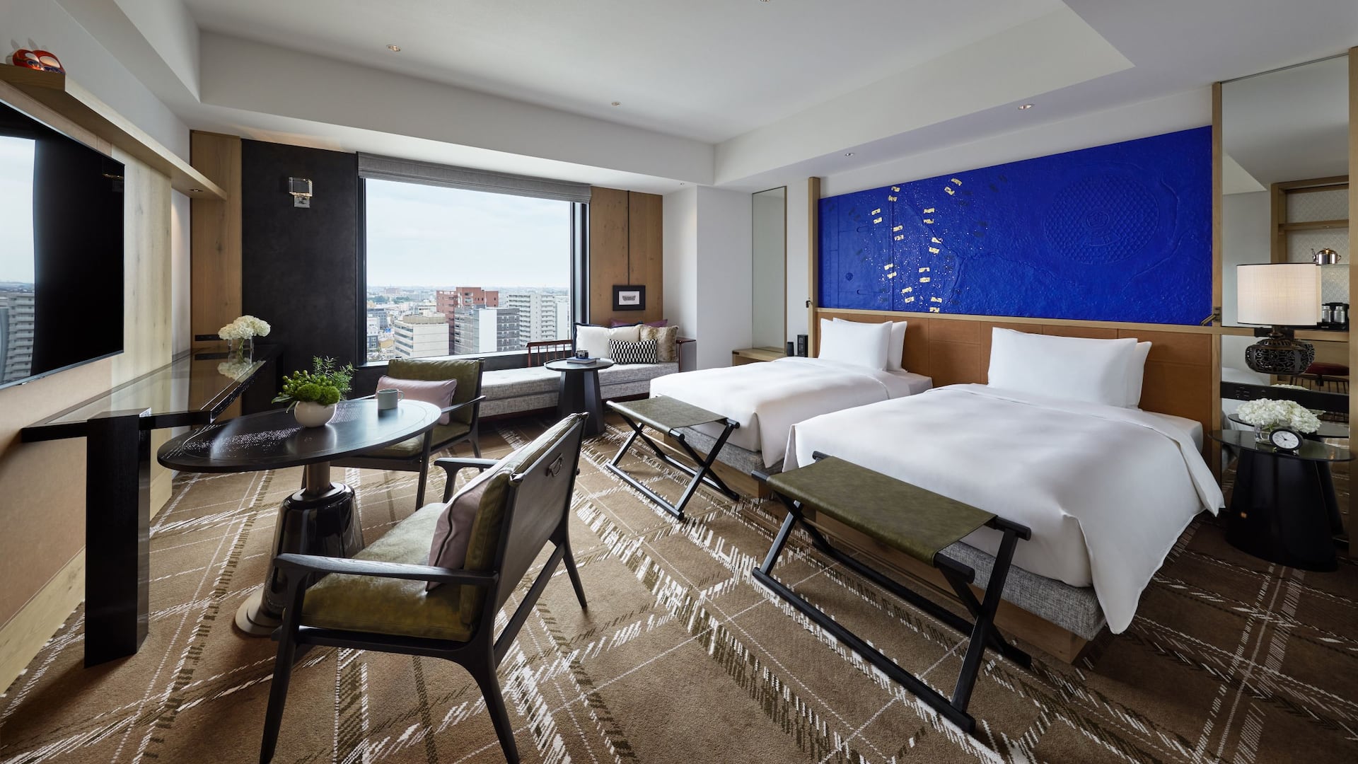 3/5 Hyatt Centric Kanazawa Premium Twin Blue Room