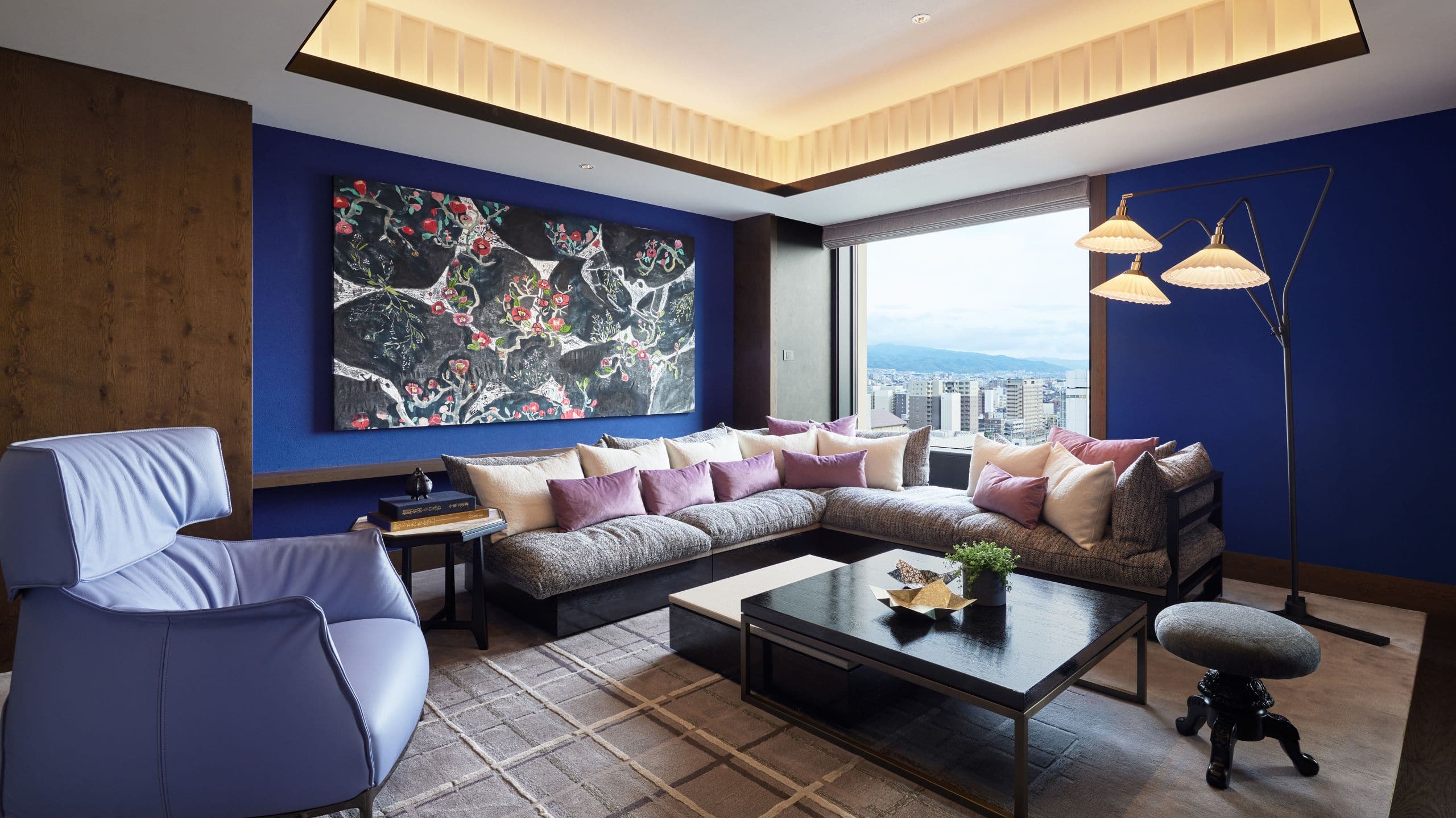 Hyatt Centric Kanazawa Kanazawa Suite Living Space with Art Daytime