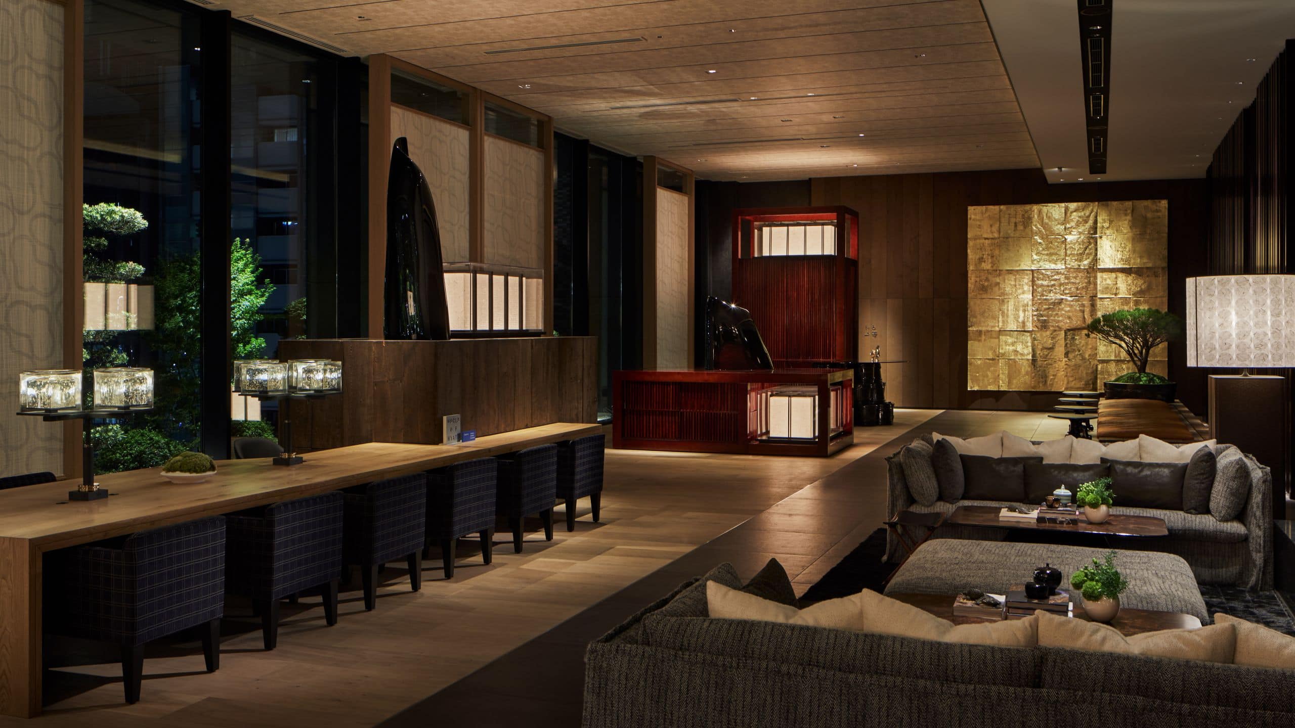 Hyatt Centric Kanazawa Lobby Reception Night