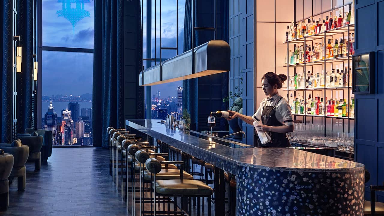 Rooftop Bar Entrance