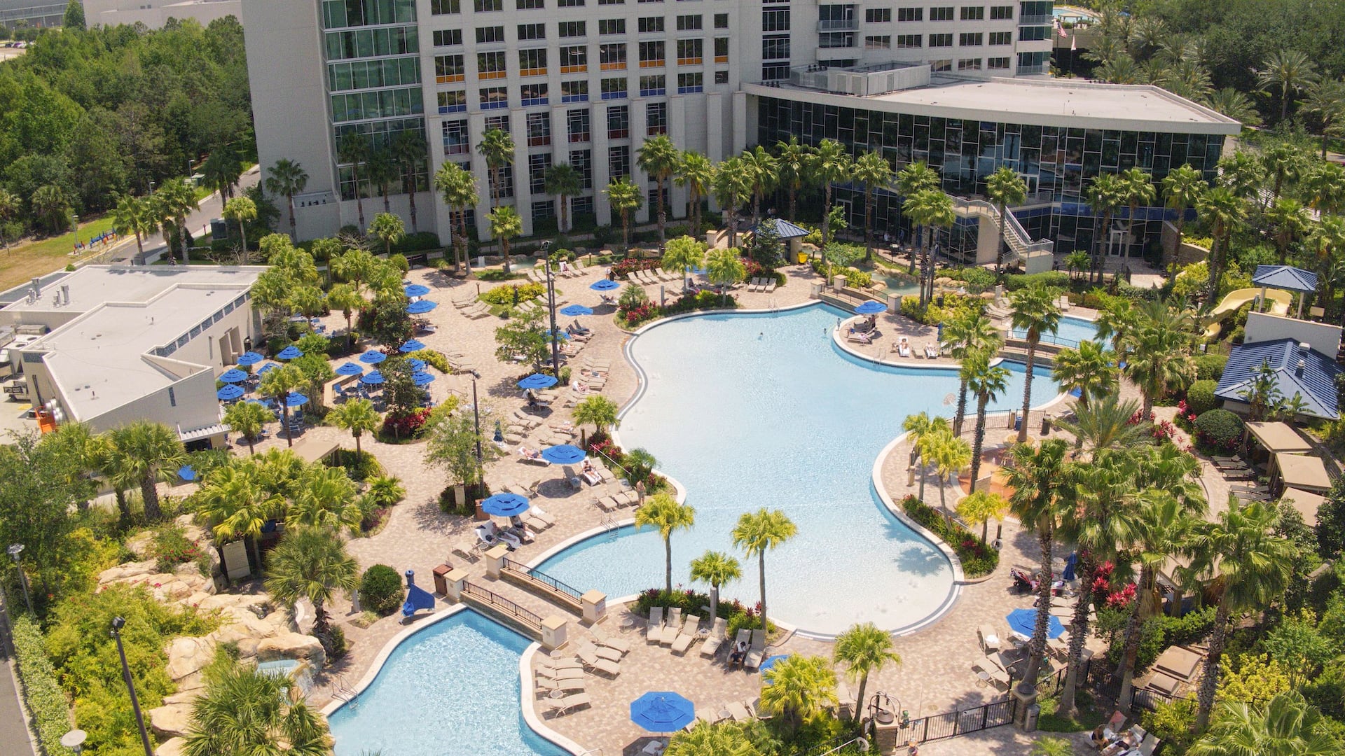 Hyatt Regency Orlando Grotto Pool View