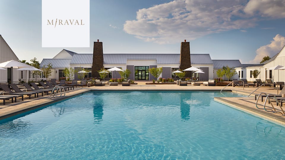 Miraval Berkshires Resort and Spa Pool Landscape