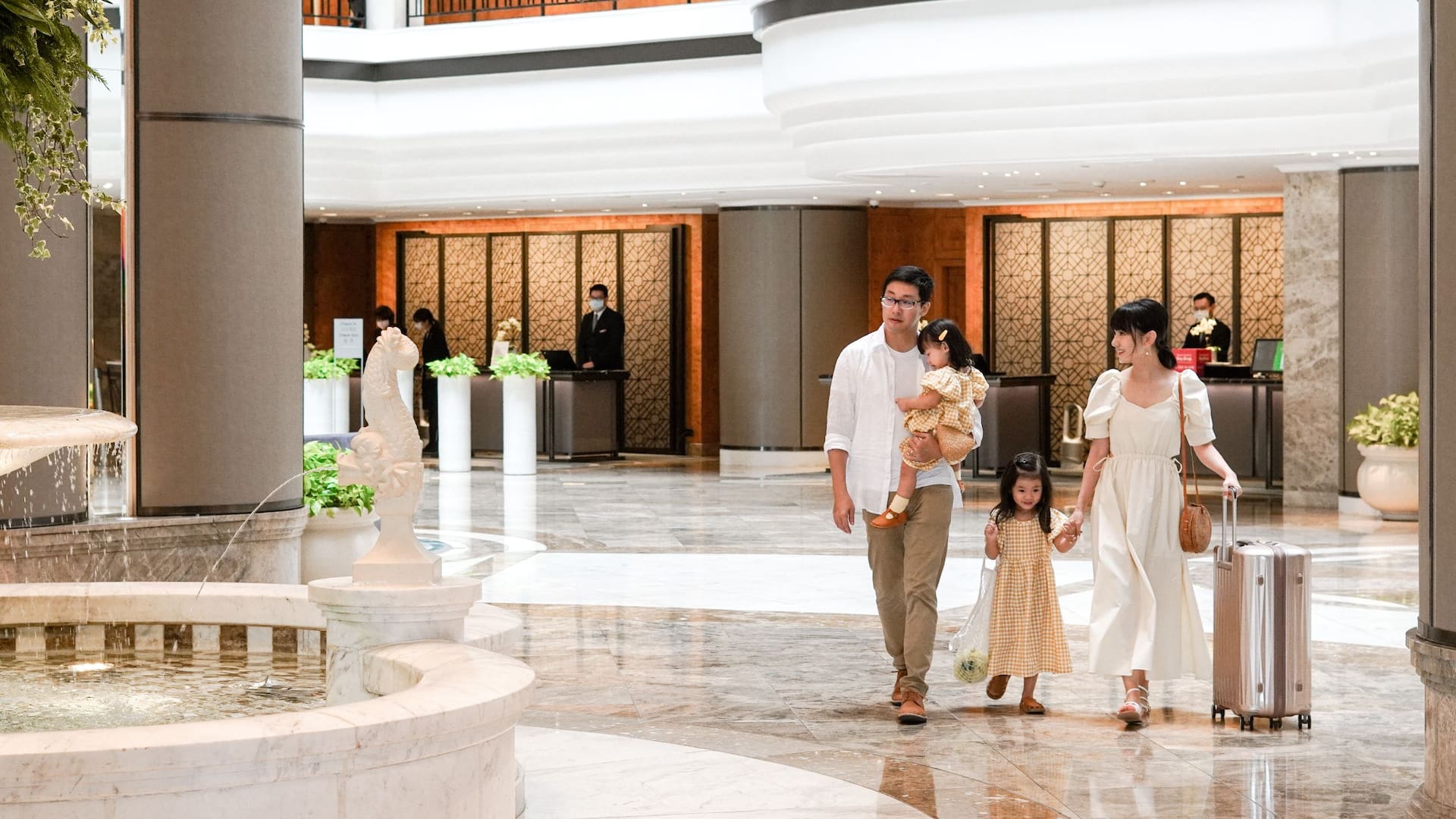 Grand Hyatt Taipei Family Staycation Lobby