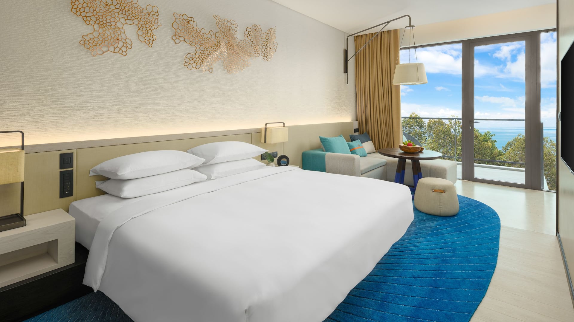 Hyatt Regency Koh Samui King Bedroom