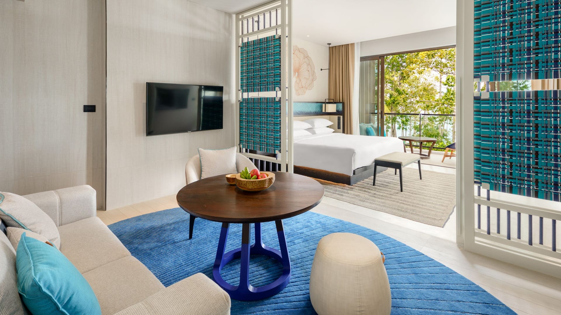 2 of 9 Hyatt Regency Koh Samui Regency Suite Living Area