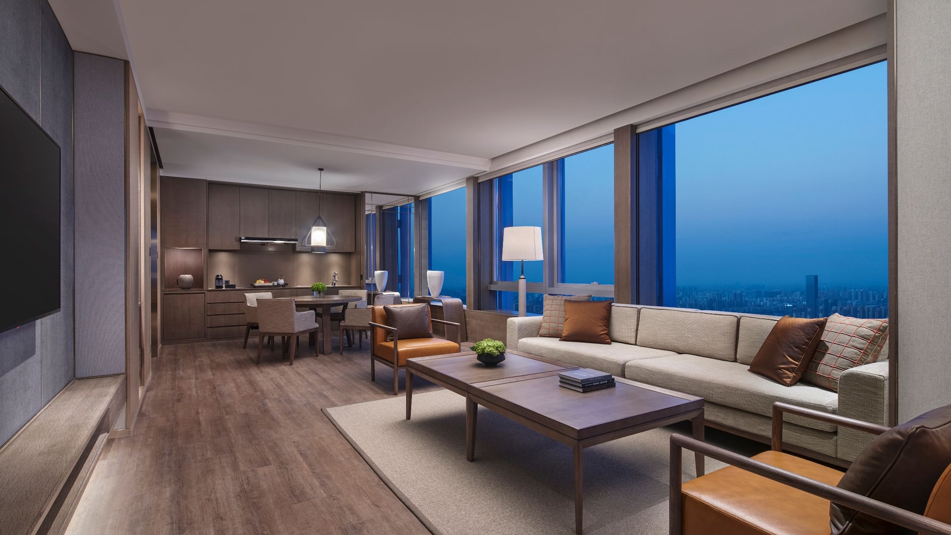 2 of 3 Grand Hyatt Hefei Grand Executive Suite Living Room