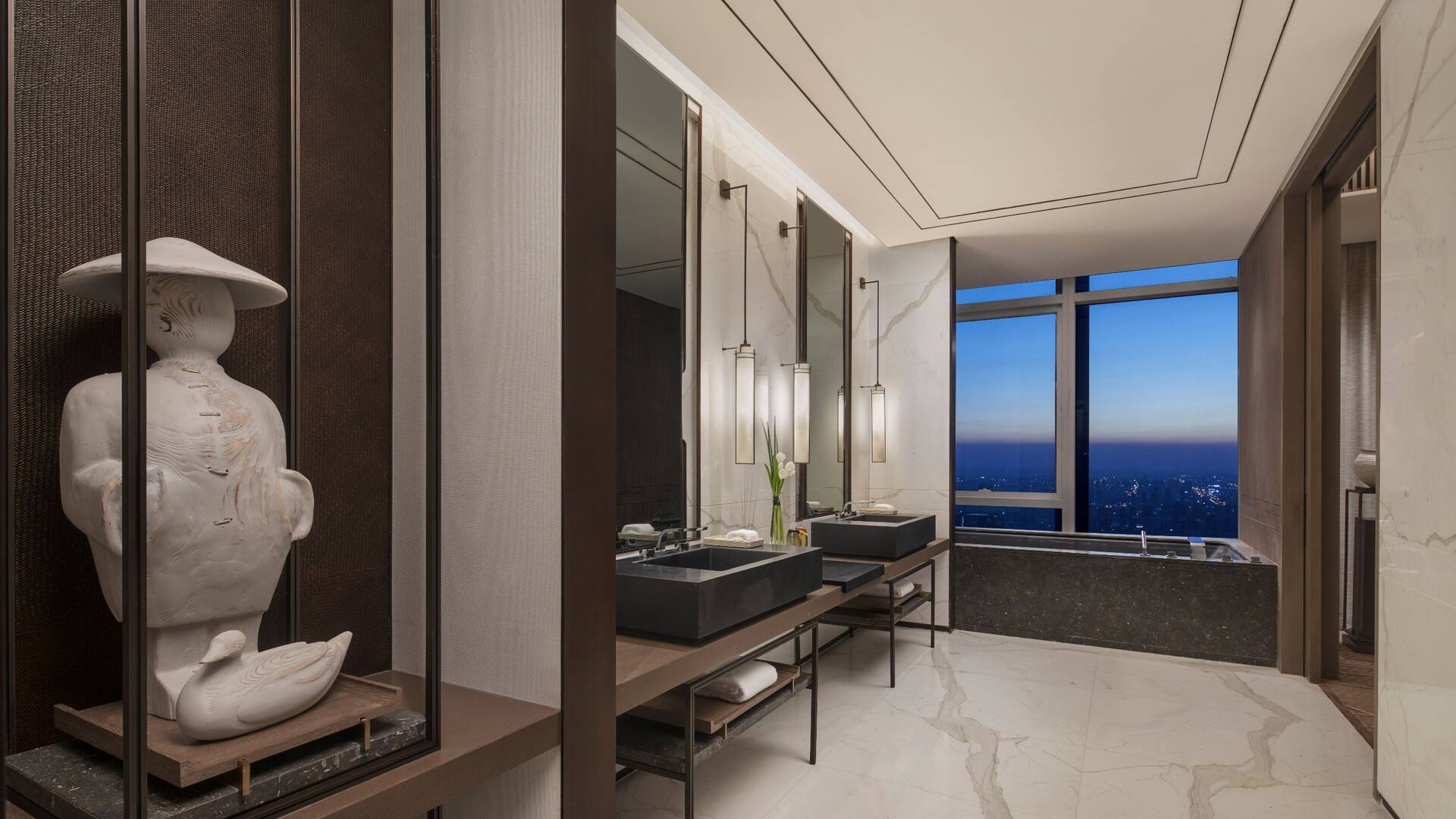 3 of 3 Grand Hyatt Hefei Presidential Suite Bathroom