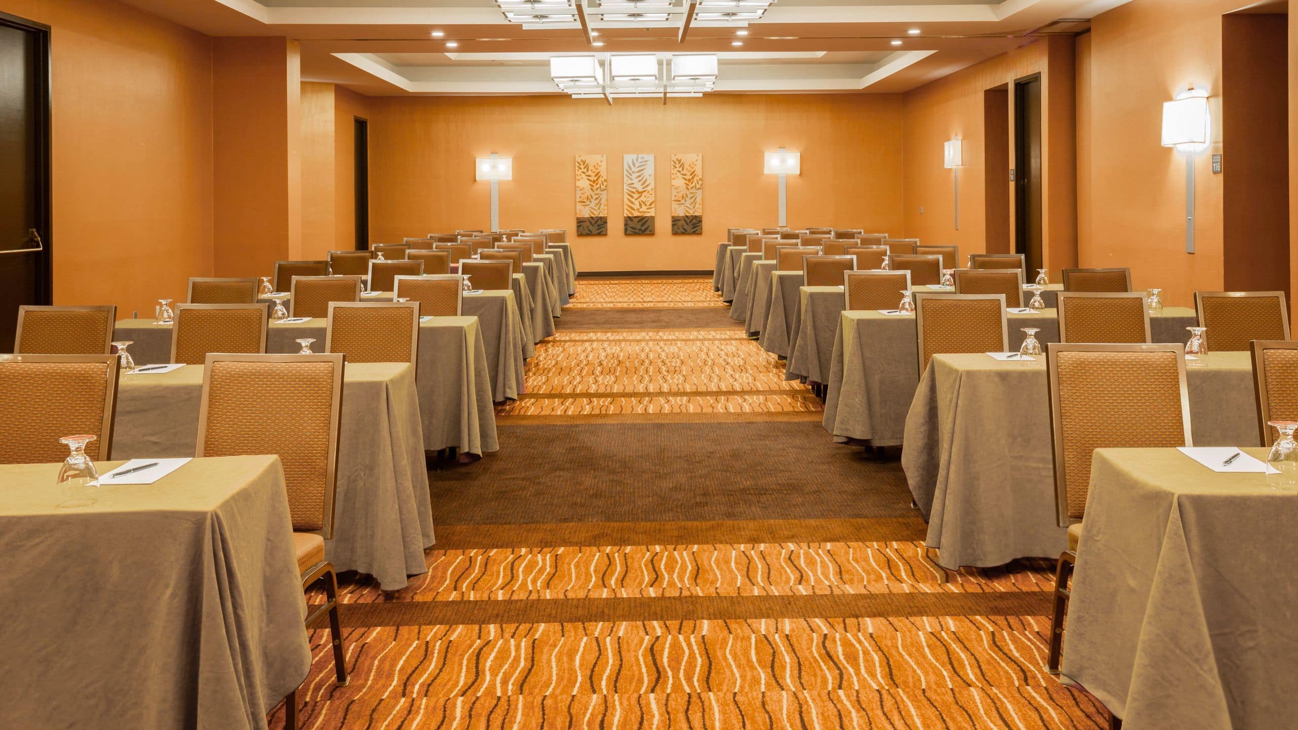 Hyatt Palm Springs Meeting Space Brown