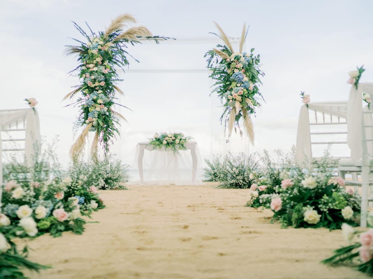 Beach Wedding in Sanur, Hyatt Regency Bali