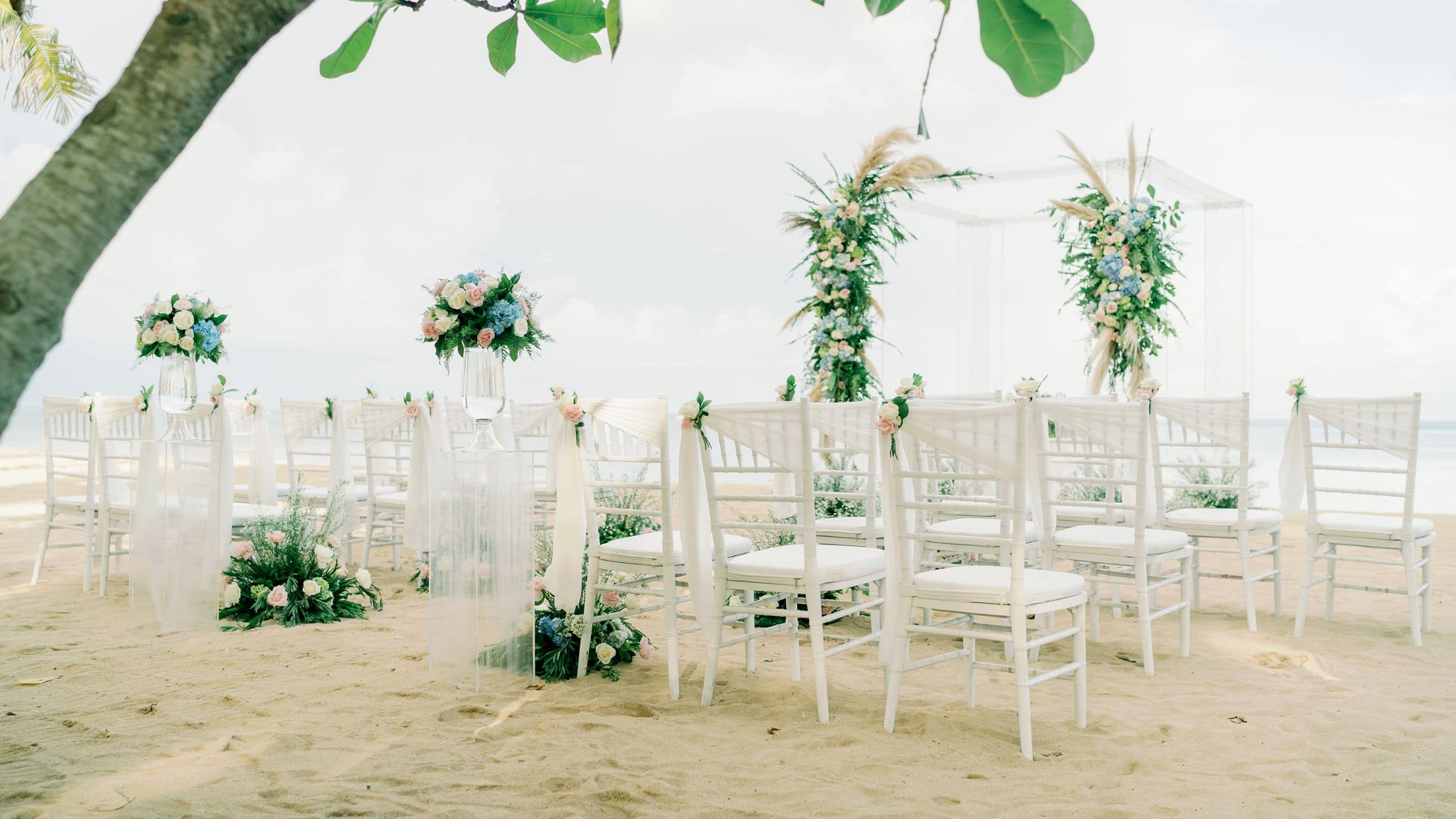 Hyatt Regency Bali Outdoor Wedding Side View
