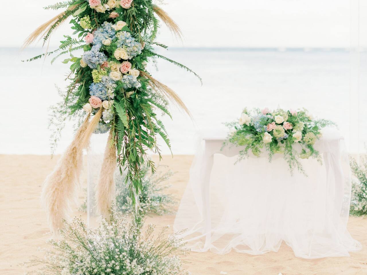 Beach Wedding Decoration in Sanur, Hyatt Regency Bali