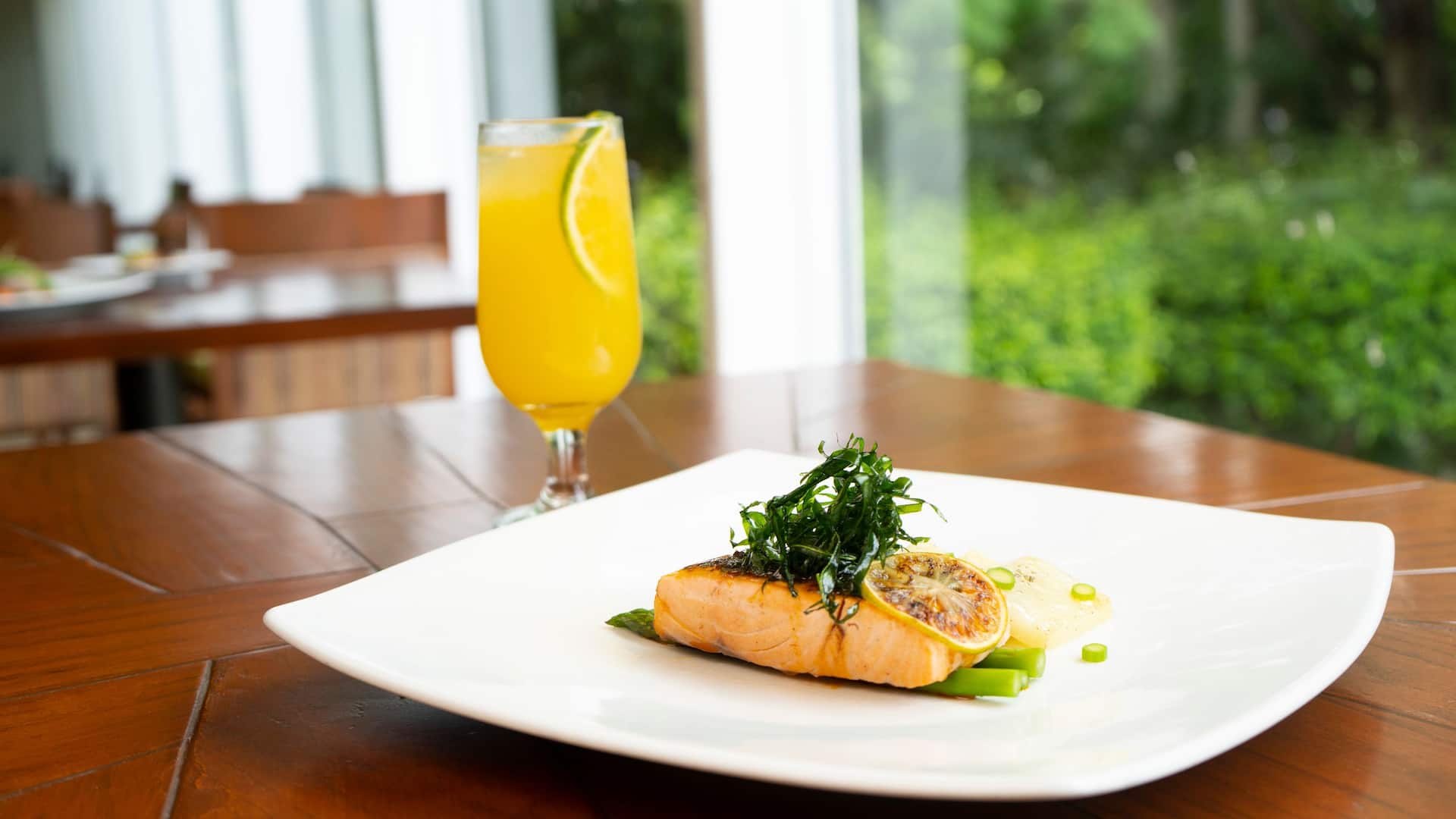 Hyatt Regency Villahermosa Cajun Salmon