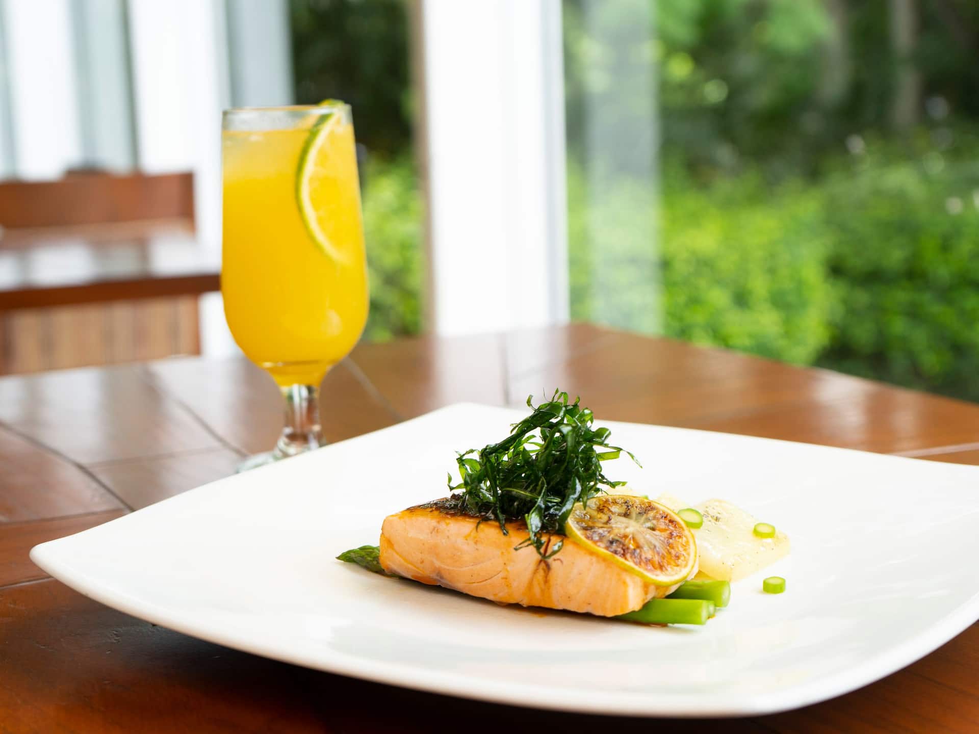 Hyatt Regency Villahermosa Cajun Salmon
