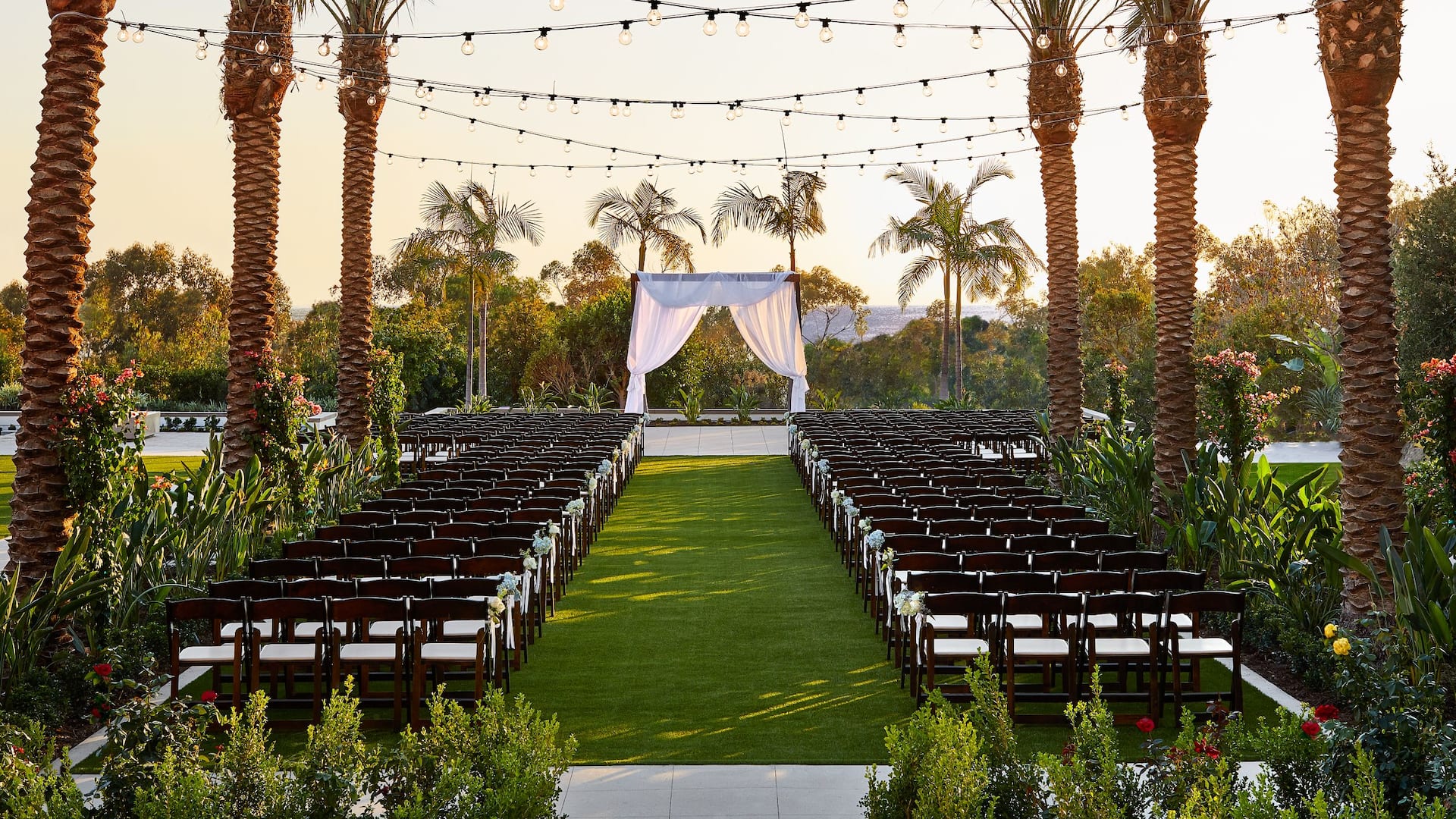 Large outdoor wedding venue in Carlsbad, CA