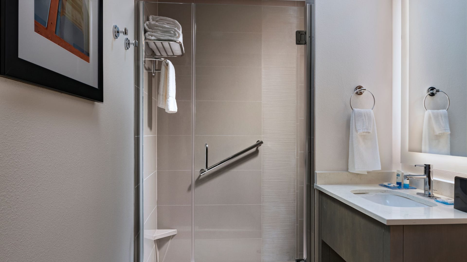 2 of 3 Hyatt House Carlsbad Den Bathroom