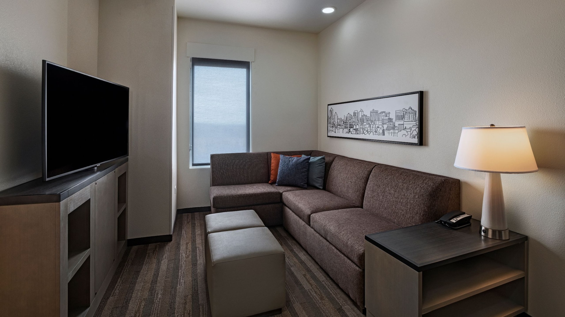 5 of 5 Hyatt House Carlsbad One Bedroom King Living Area