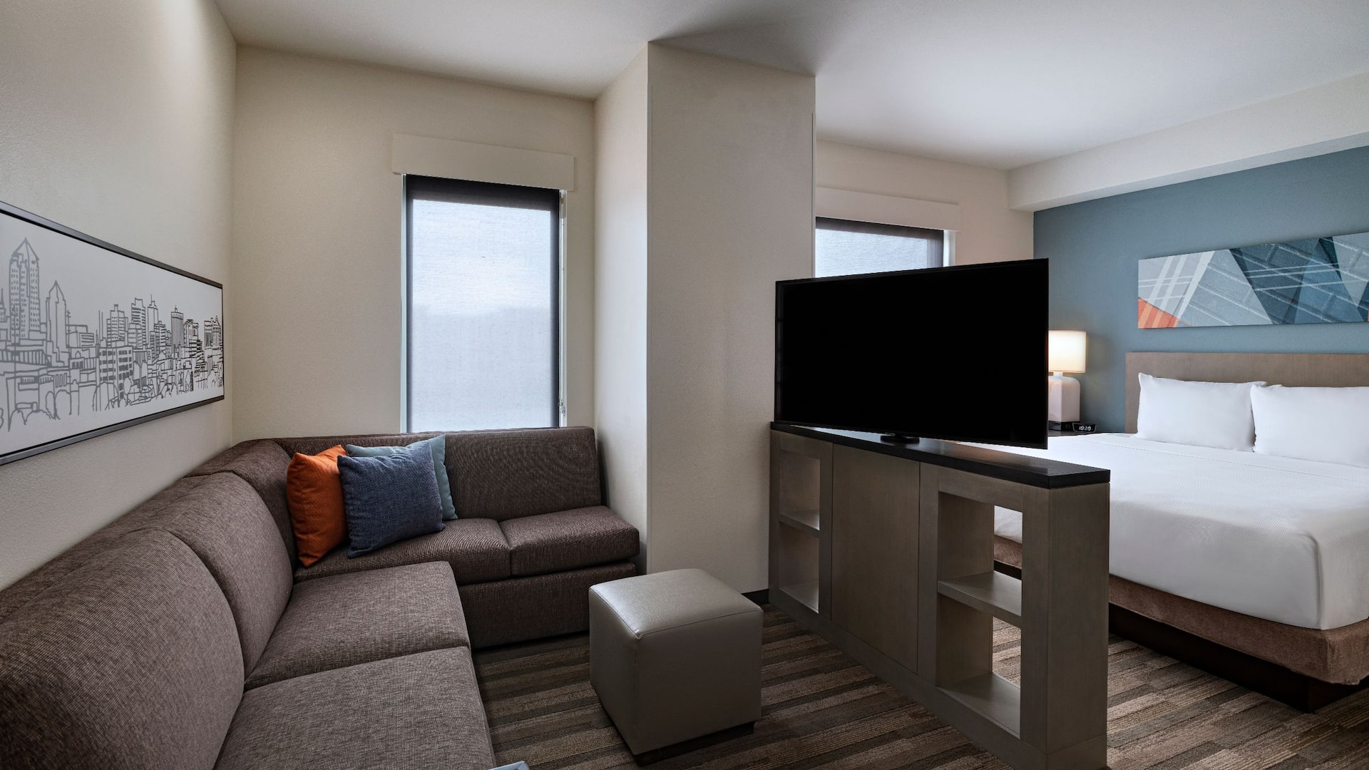 Hyatt House Carlsbad Studio Living Area