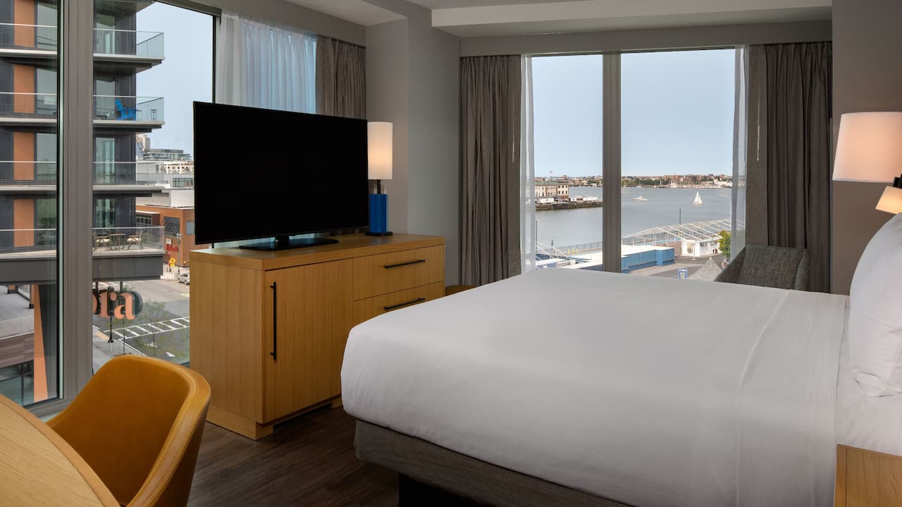 Hyatt Place Boston / Seaport District Harbor View King Bed near Seaport District Hotels