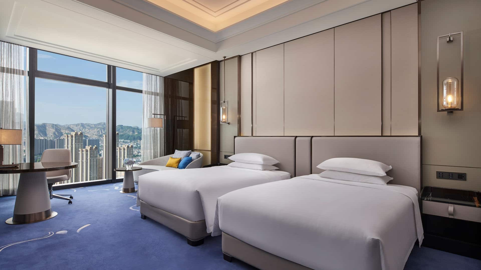 1 von 1 Hyatt Regency Lanzhou Deluxe River View Twin Guestroom